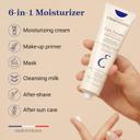 Embryolisse Lait-Crème Sensitive 3.38 fl.oz - Fragrance-Free Face Moisturizer and Makeup Primer with Shea Butter & Aloe 3