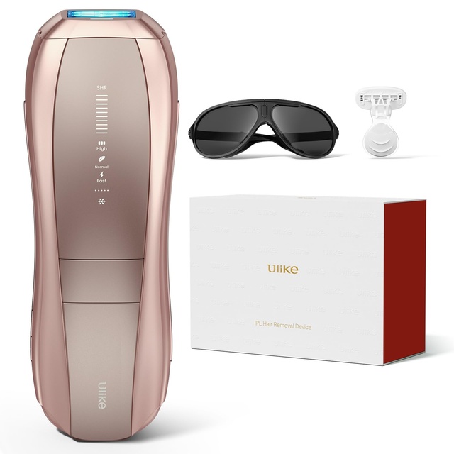 Ulike Air 10 IPL Laser Hair Removal Device, Pink, 1 Count - Ice Cool & Permanent Hair Reduction for Women & Men