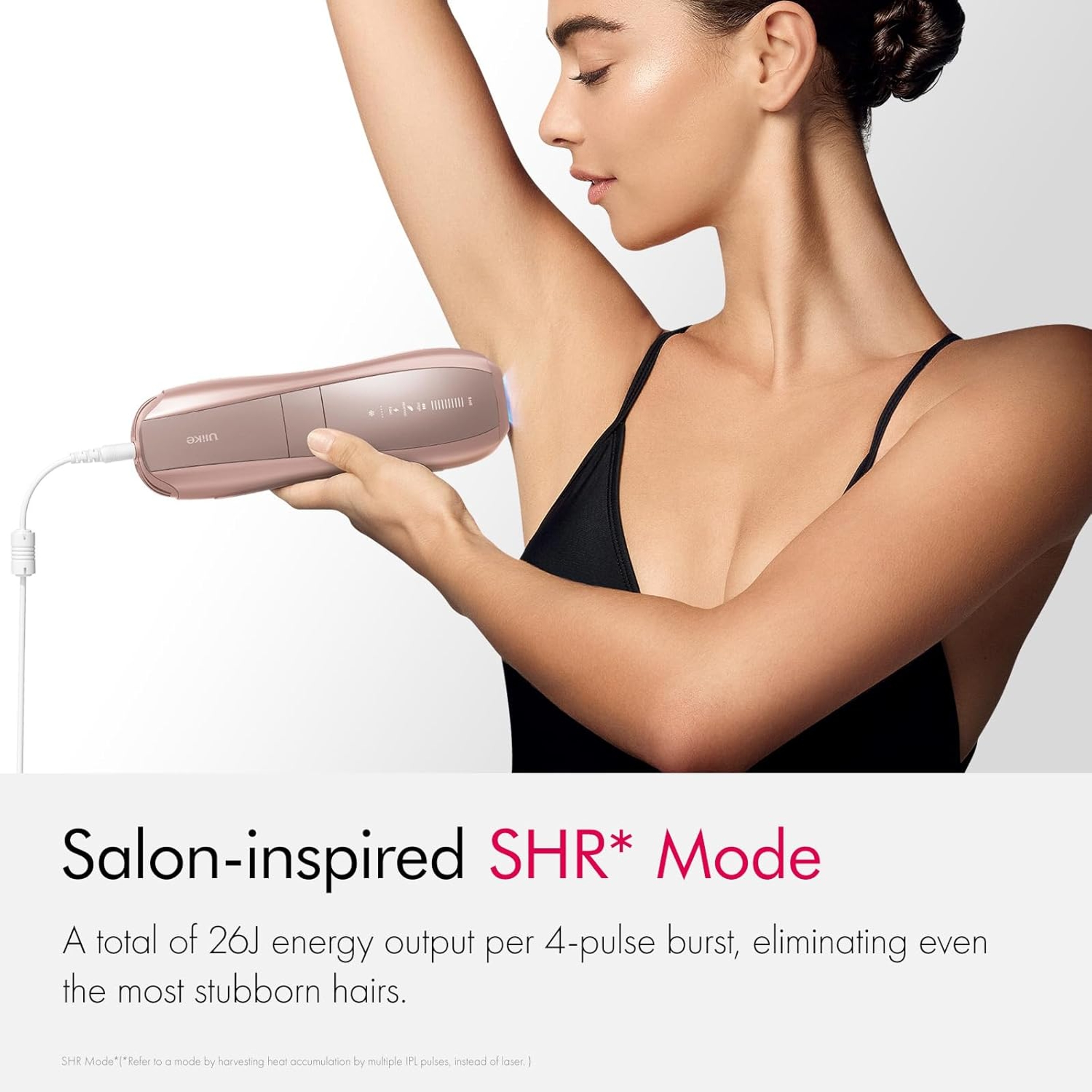 Ulike Air 10 IPL Laser Hair Removal Device, Pink, 1 Count - Ice Cool & Permanent Hair Reduction for Women & Men 5