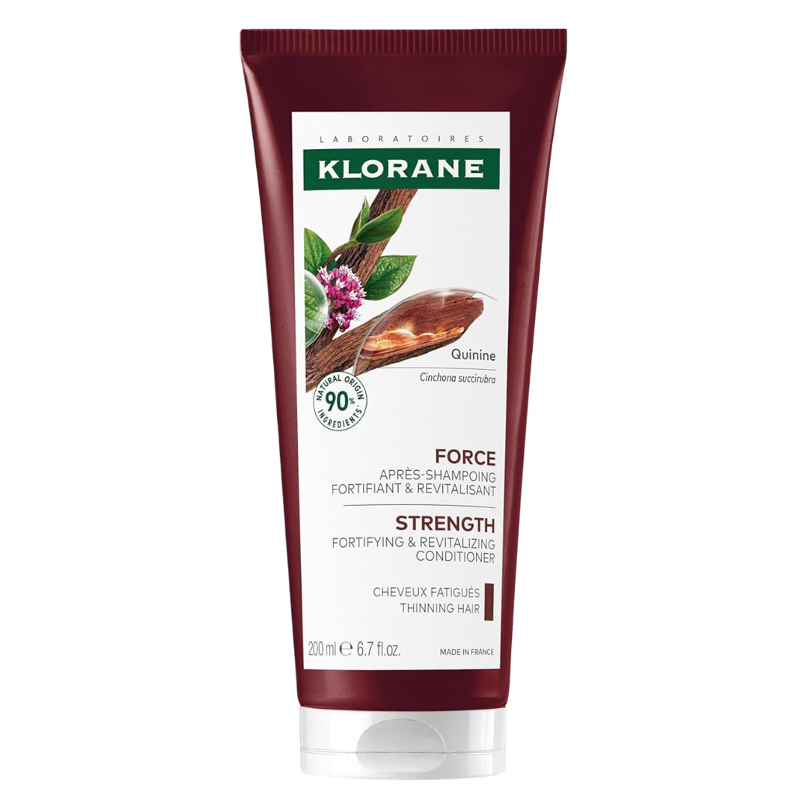 Klorane Strengthening Conditioner with Quinine - Natural Alternative for Hair Thinning 6.7 fl.oz 1