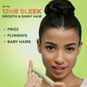 Garnier Fructis Sleek & Shine Frizz Tamer 0.27 fl.oz - Flyaway Wand & Hair Mascara Stick for Up to 12HR Sleek 2
