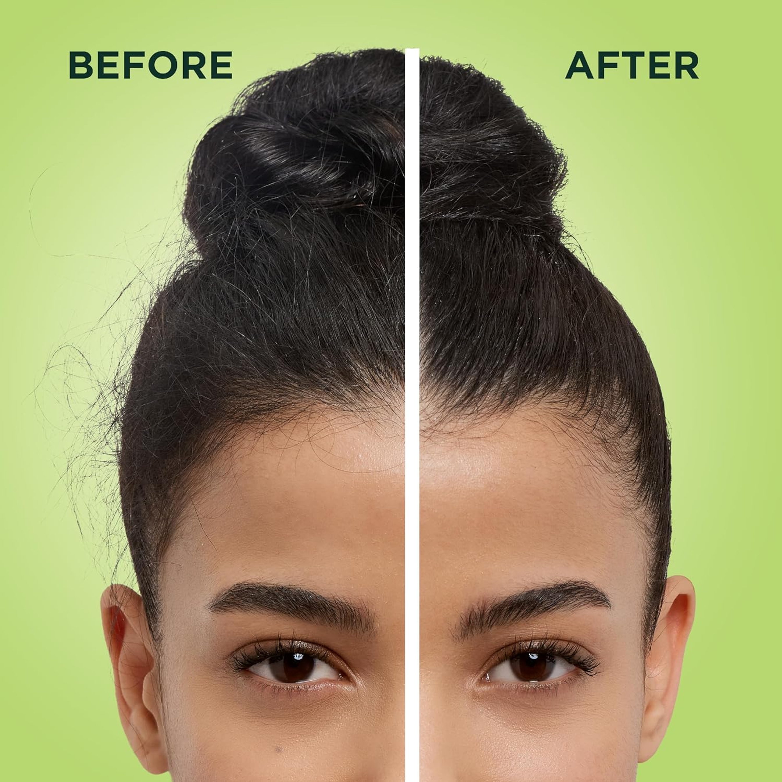 Garnier Fructis Sleek & Shine Frizz Tamer 0.27 fl.oz - Flyaway Wand & Hair Mascara Stick for Up to 12HR Sleek 4