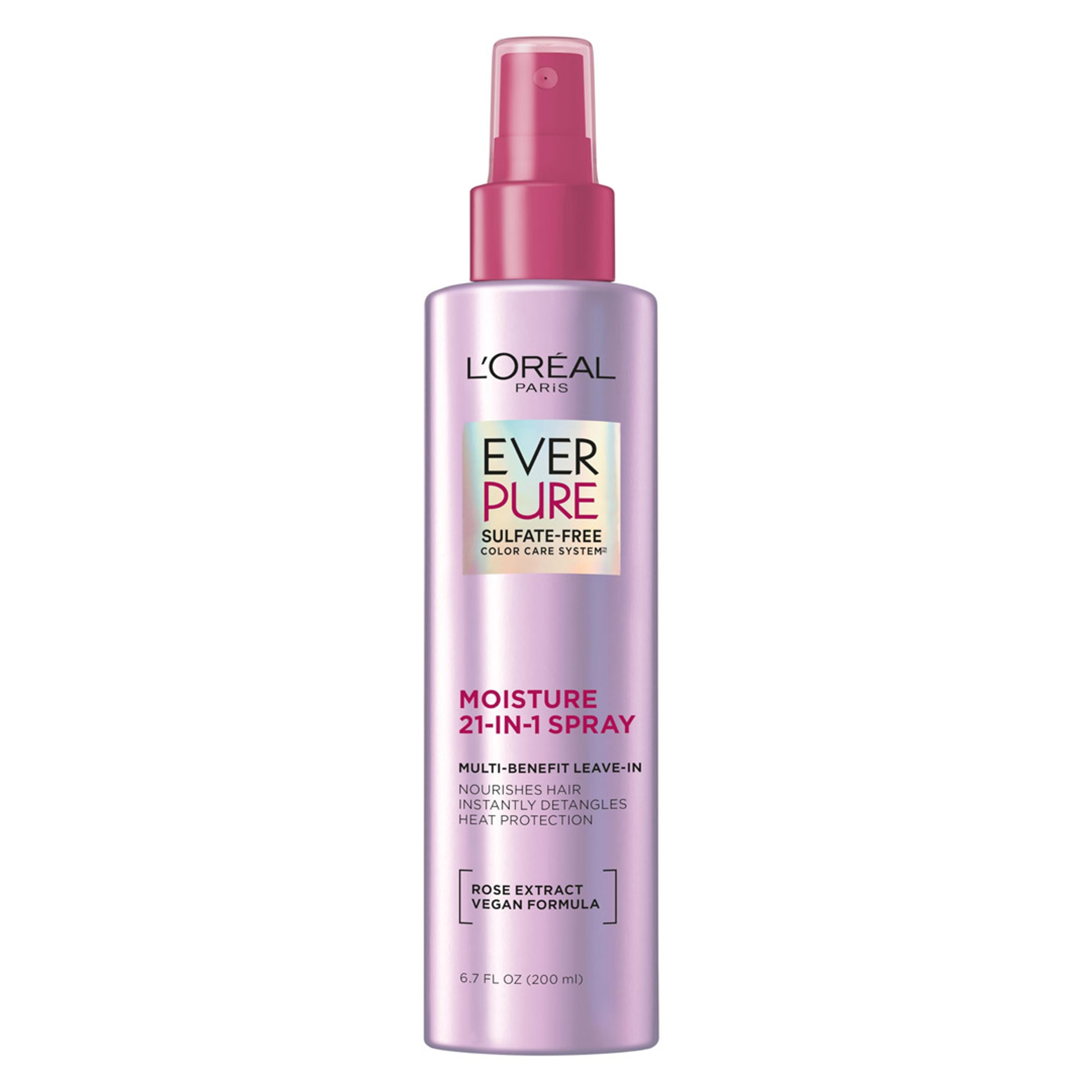L'Oreal Paris EverPure Sulfate-Free 21-in-1 Color Caring Spray 6.7 fl.oz - Leave-In Conditioner for Dry Hair 1