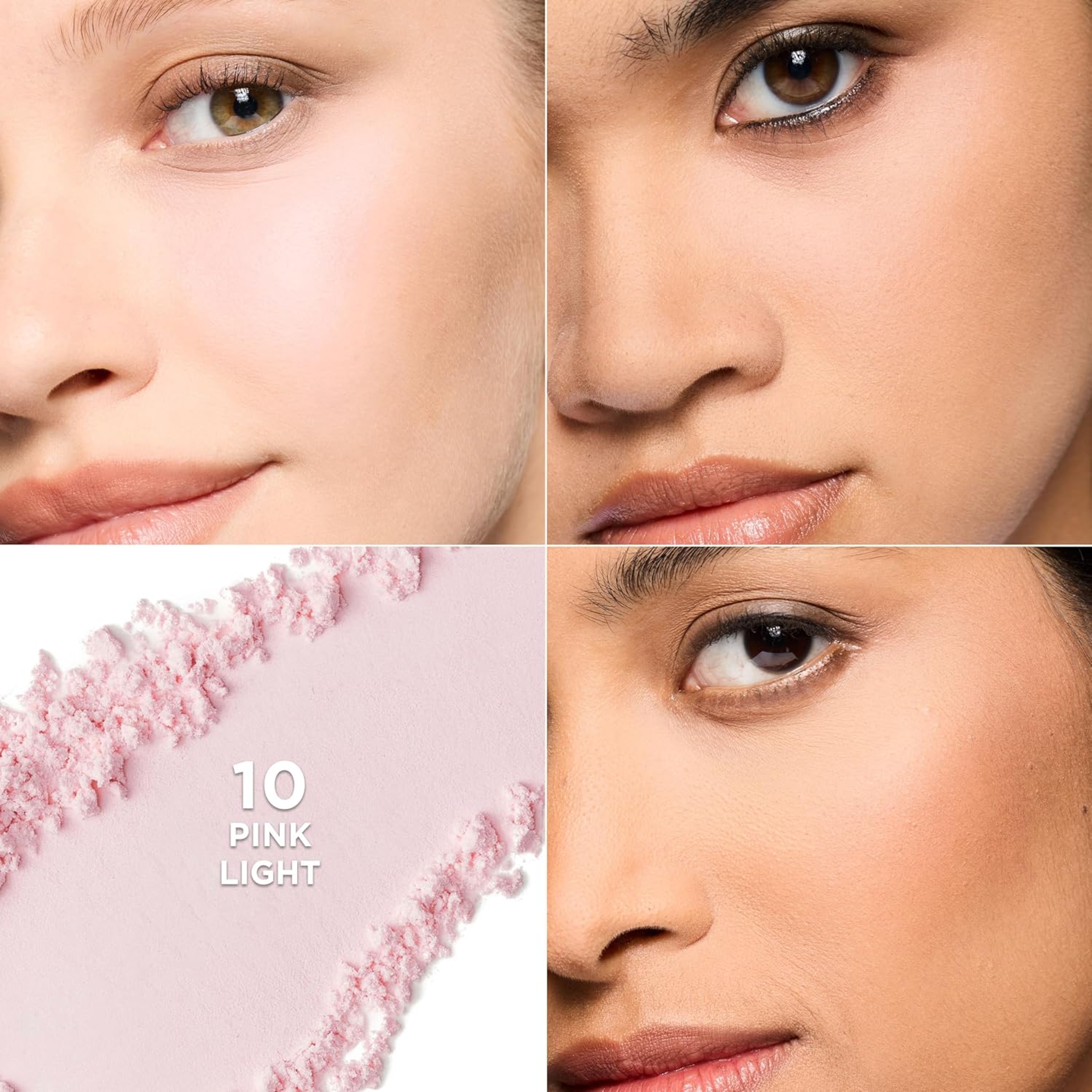 L'Oreal Paris Infallible Blur-fection Loose Setting Powder, Brightening Light Pink, 0.21 oz - Longwear Blurring Face Powder 7