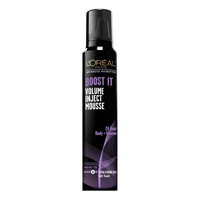 L'Oreal Paris Advanced Hairstyle Boost It Volume Inject Mousse 8.3 fl.oz