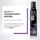 L'Oreal Paris Advanced Hairstyle Boost It Volume Inject Mousse 8.3 fl.oz 2