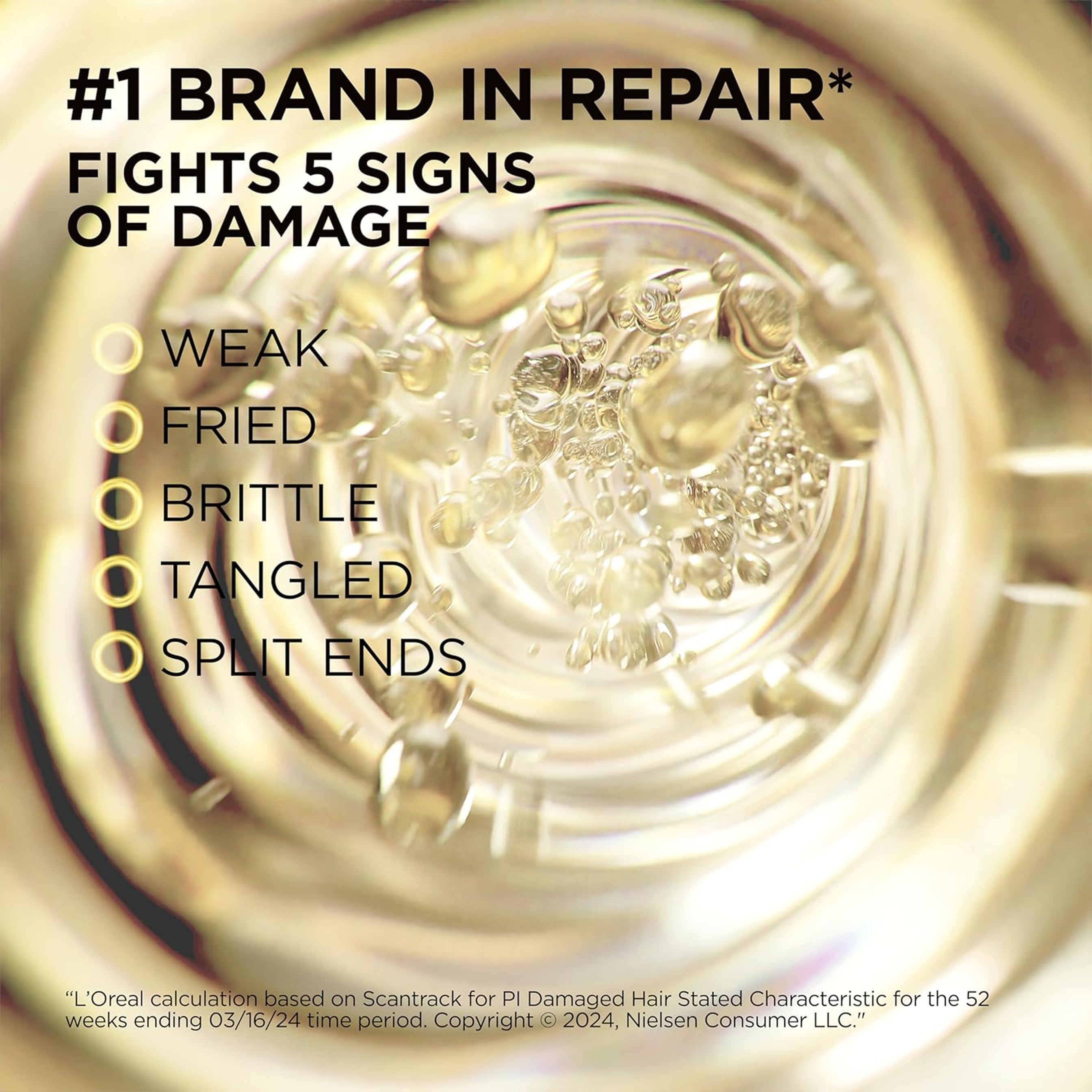 L'Oreal Paris Elvive Total Repair 5 Ceramide Recharge Leave-In Conditioner - for Damaged Hair 5.1 fl.oz 4