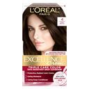 L'Oreal Paris Excellence Crème Triple Care Color, 4 Dark Brown, 1 Kit - Permanent Hair Dye with Hyaluronic Acid 1