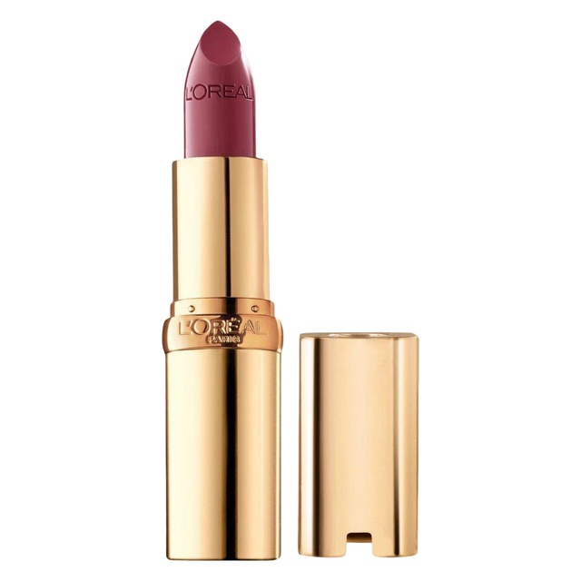 L'Oreal Paris Colour Riche Satin Lipstick, 590 Blushing Berry, 1 Count - Hydrating Creamy Lipstick
