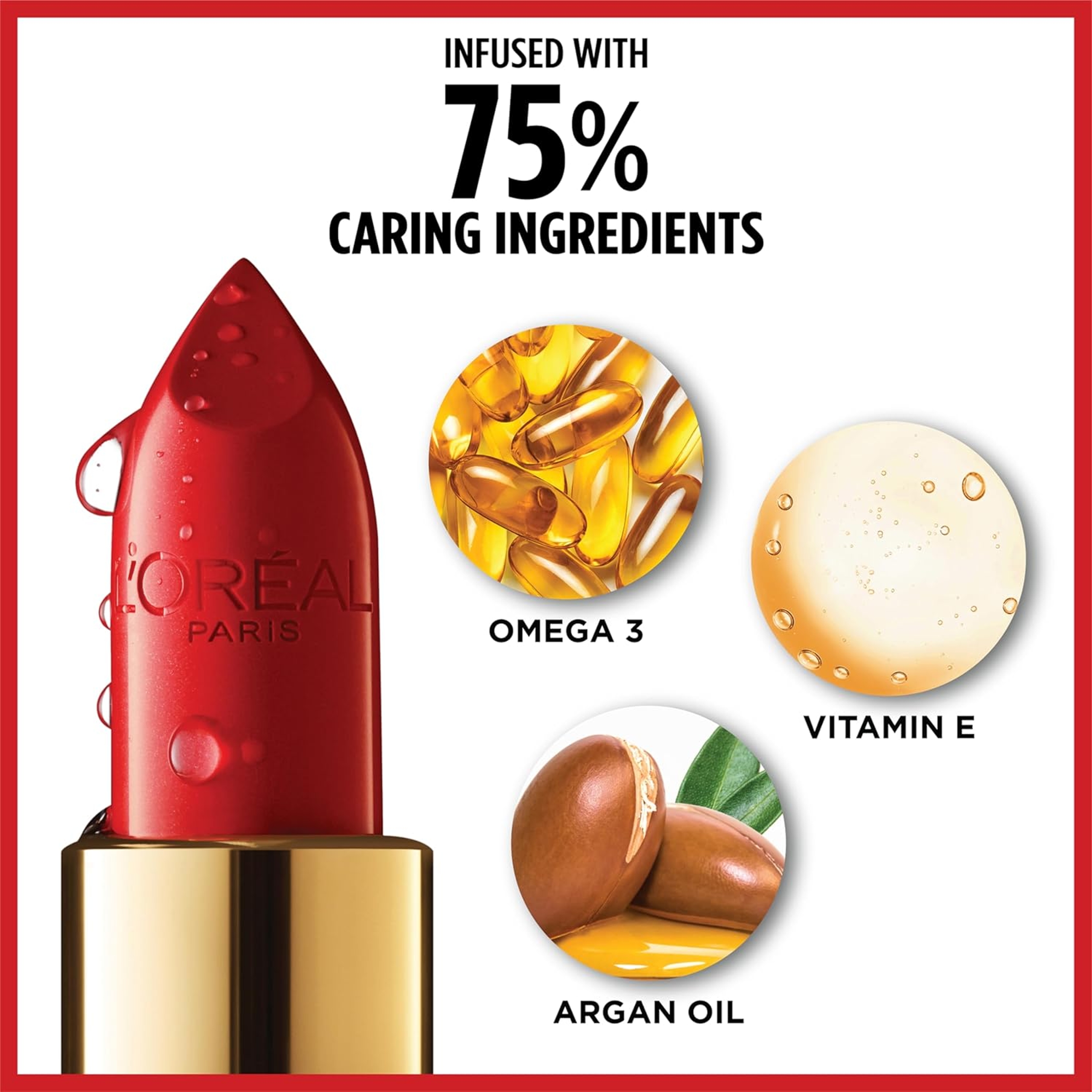 L'Oreal Paris Colour Riche Satin Lipstick, 590 Blushing Berry, 1 Count - Hydrating Creamy Lipstick 4
