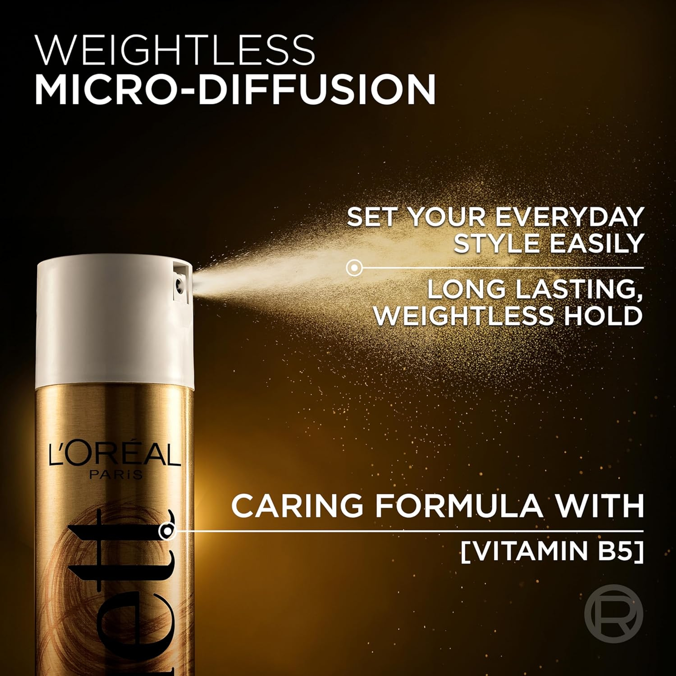 L'Oreal Paris Elnett Classic Hairspray 1 oz - Up to 72HR Extra Strong Hold for Color Treated Hair 5