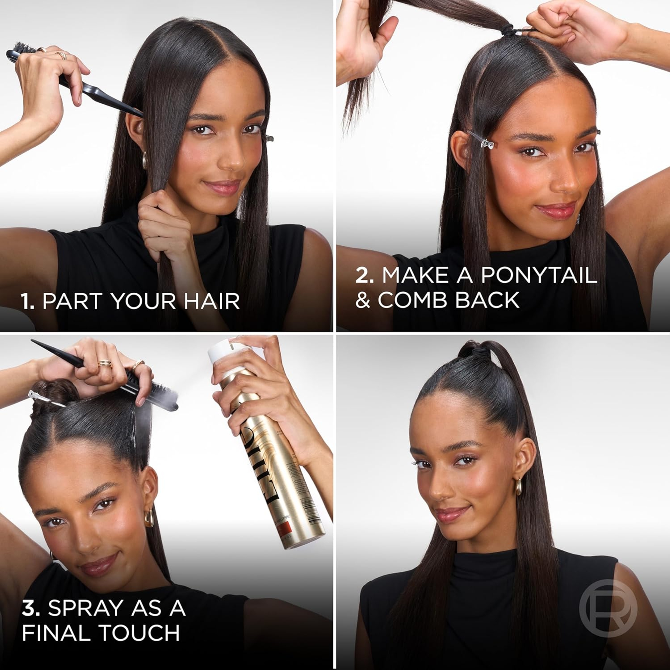 L'Oreal Paris Elnett Classic Hairspray 1 oz - Up to 72HR Extra Strong Hold for Color Treated Hair 6
