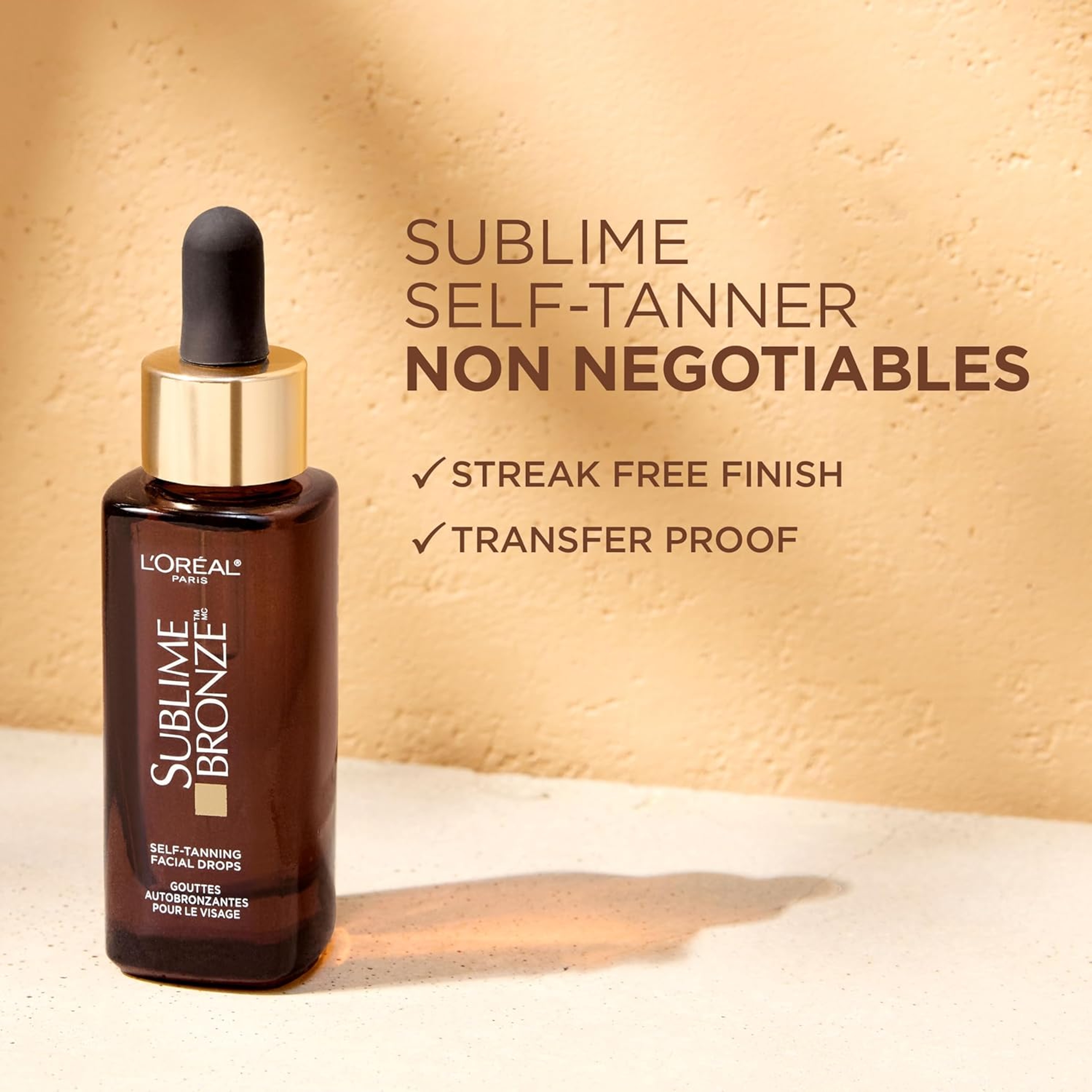 L'Oreal Paris Sublime Bronze Self-Tanning Facial Drops - Fragrance-Free Facial Serum with Hyaluronic Acid 1 fl.oz 7