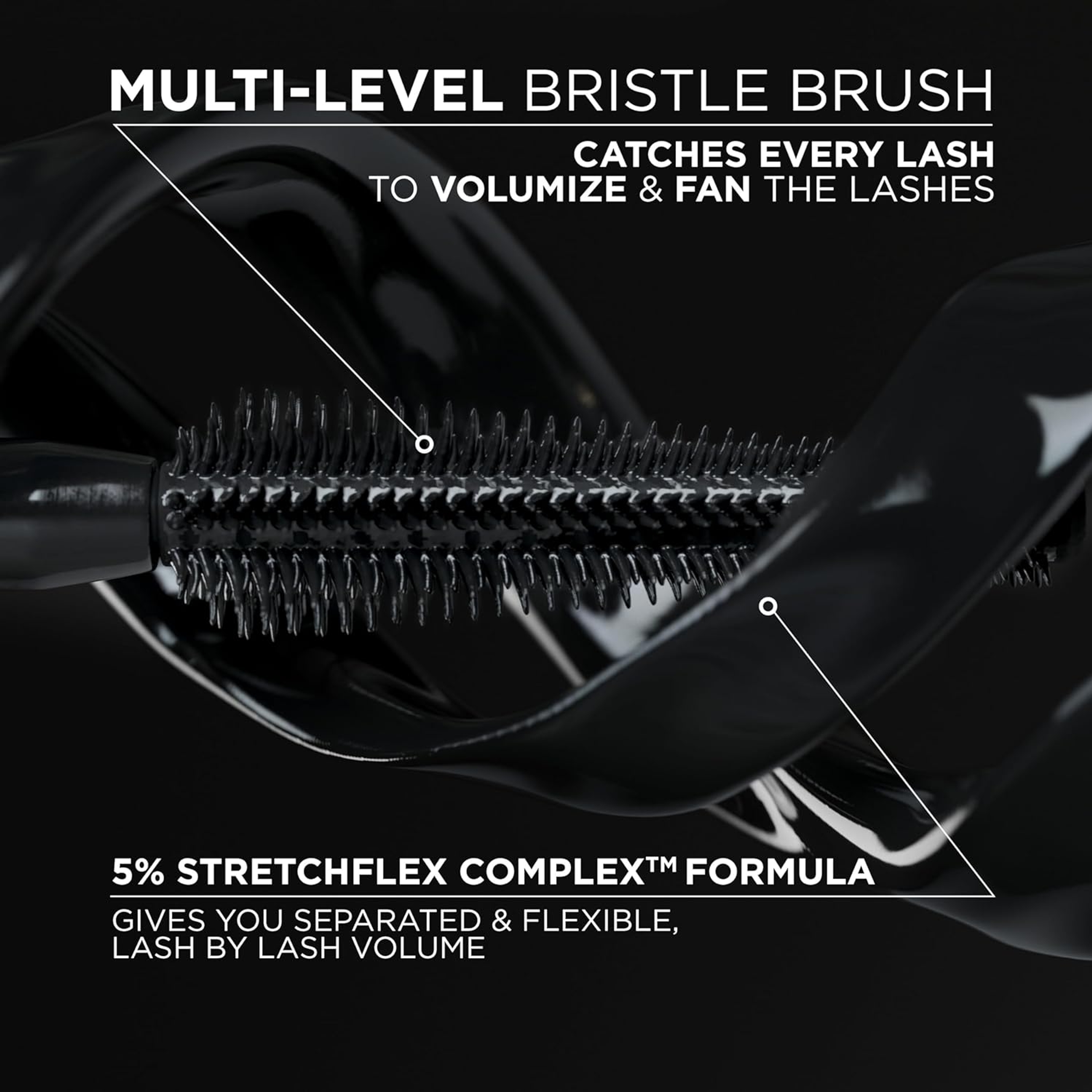 L'Oreal Paris Voluminous Panorama Mascara, Black Brown, 0.33 fl.oz - Volumizing & Lengthening Washable Mascara 5