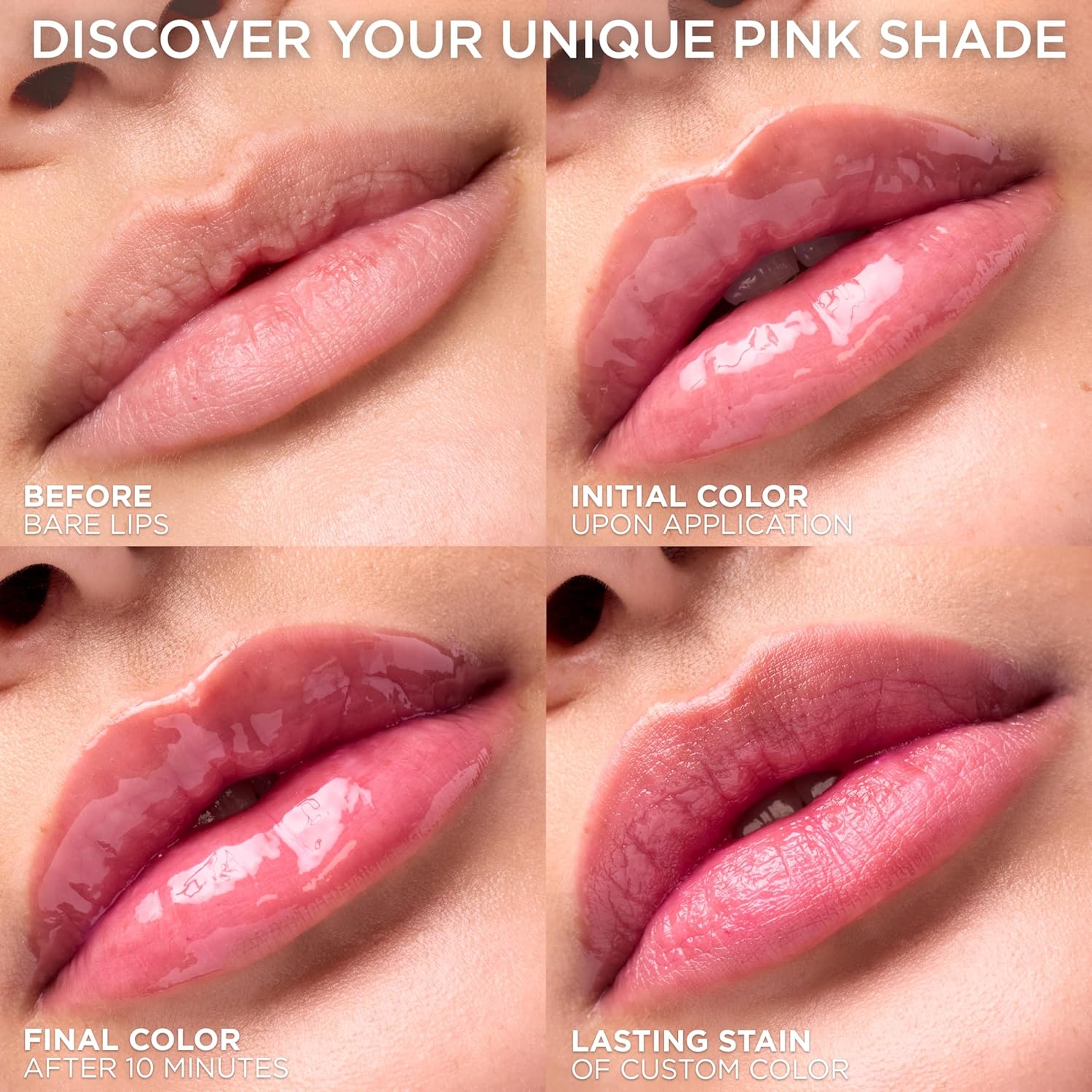 L'Oreal Paris Plump Ambition pH Hyaluron Lip Oil - Color Shifting Lip Tint - 020 pH Rosé 8