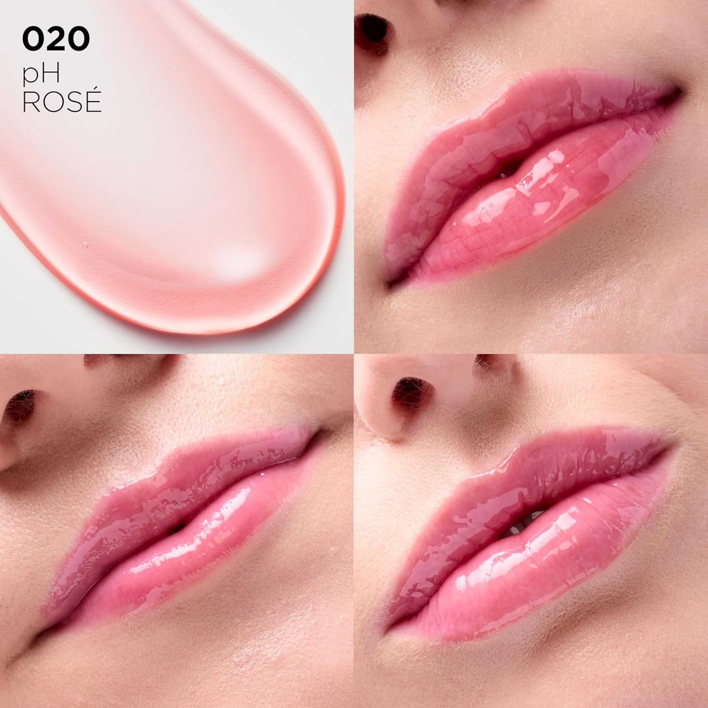 L'Oreal Paris Plump Ambition pH Hyaluron Lip Oil - Color Shifting Lip Tint - 020 pH Rosé 2