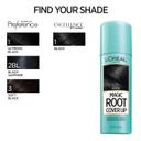 L'Oreal Paris Magic Root Cover Up, Black, 2 oz - Root Touch-Up Spray for Gray Root Coverage 10