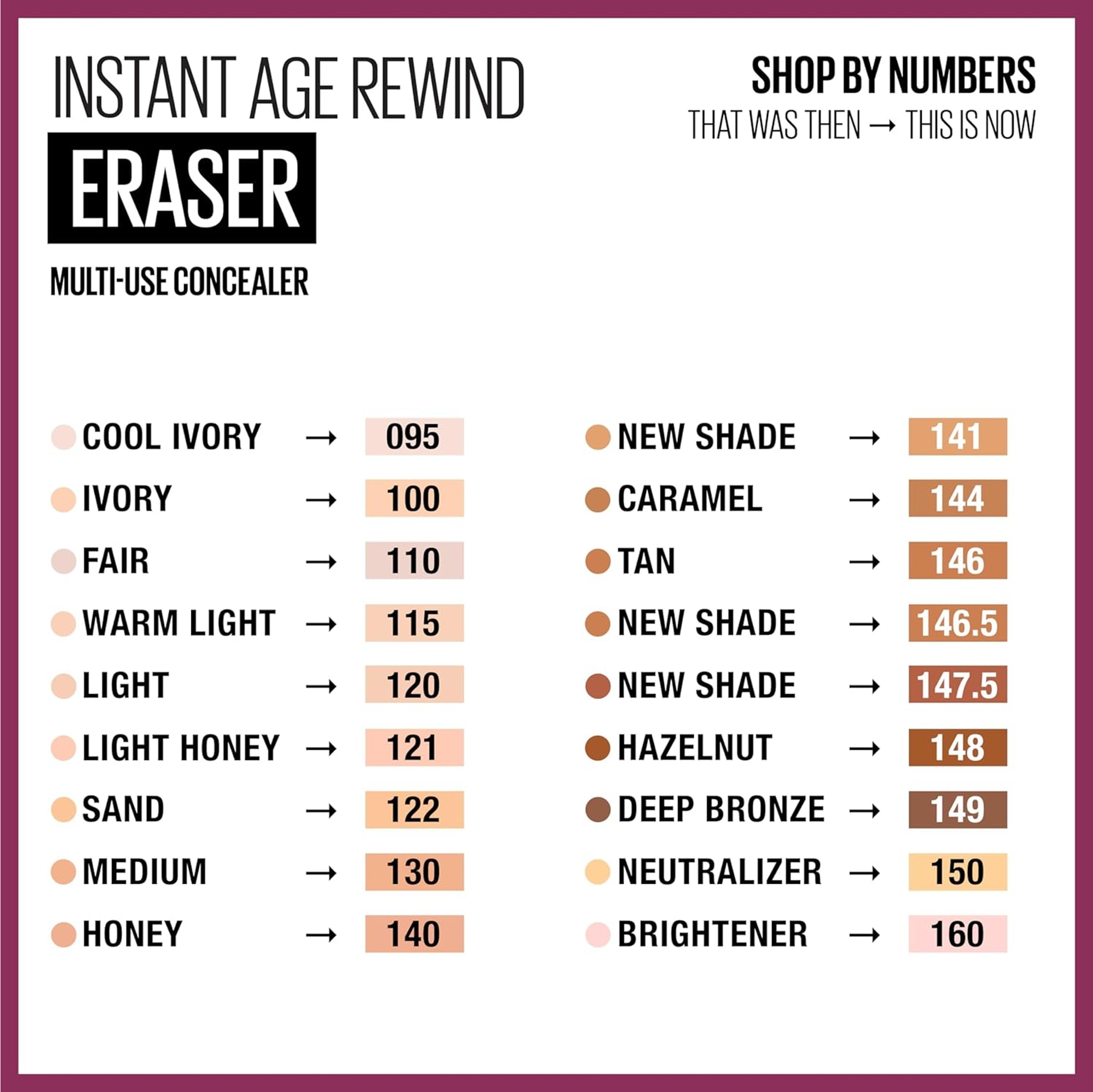 Maybelline Instant Age Rewind Eraser Multi-Use Concealer, 110 Fair, 0.2 fl.oz 5
