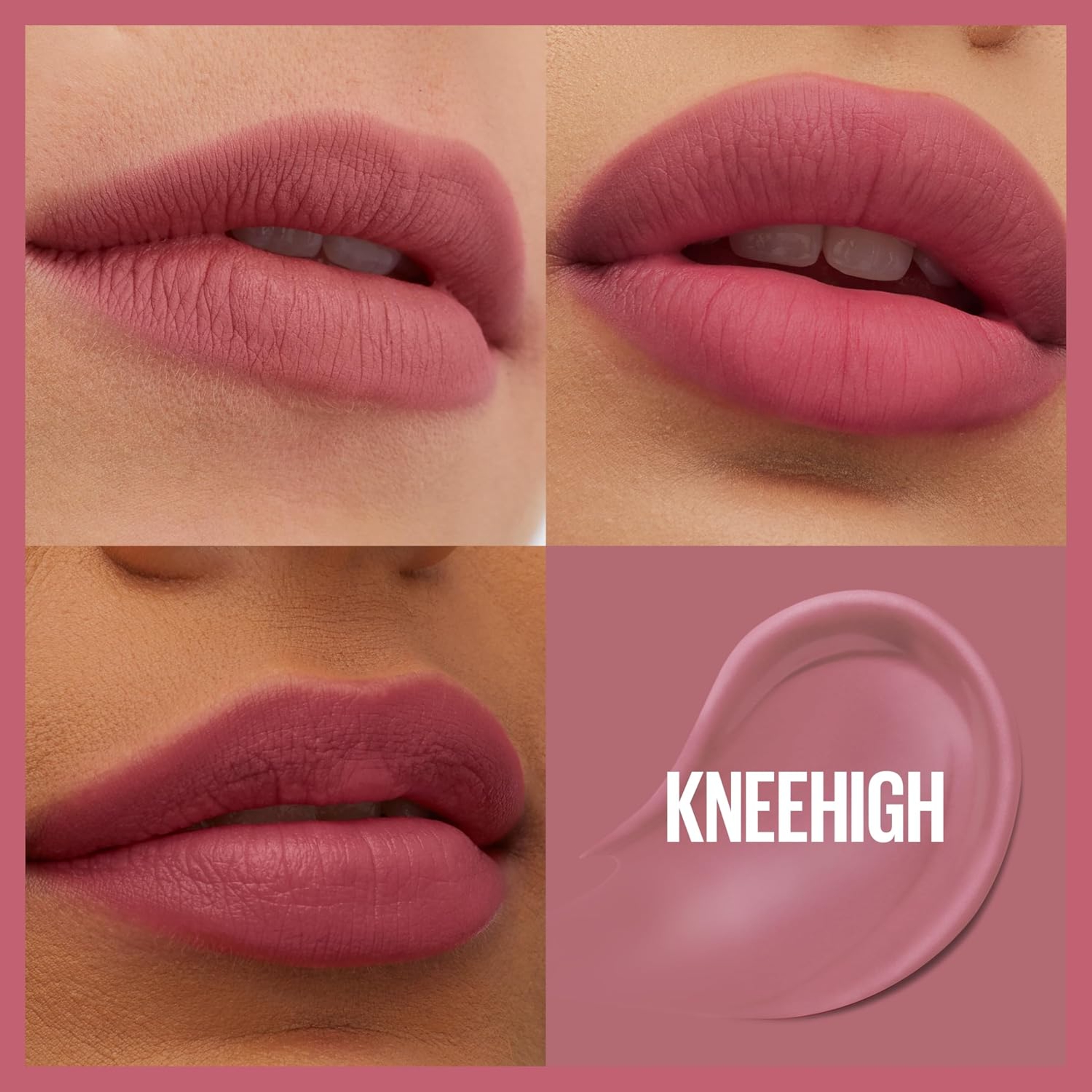Maybelline Super Stay Teddy Tint, Kneehigh, 0.17 fl.oz - Long-Lasting Matte Lip Tint for Up to 12HR Wear 2