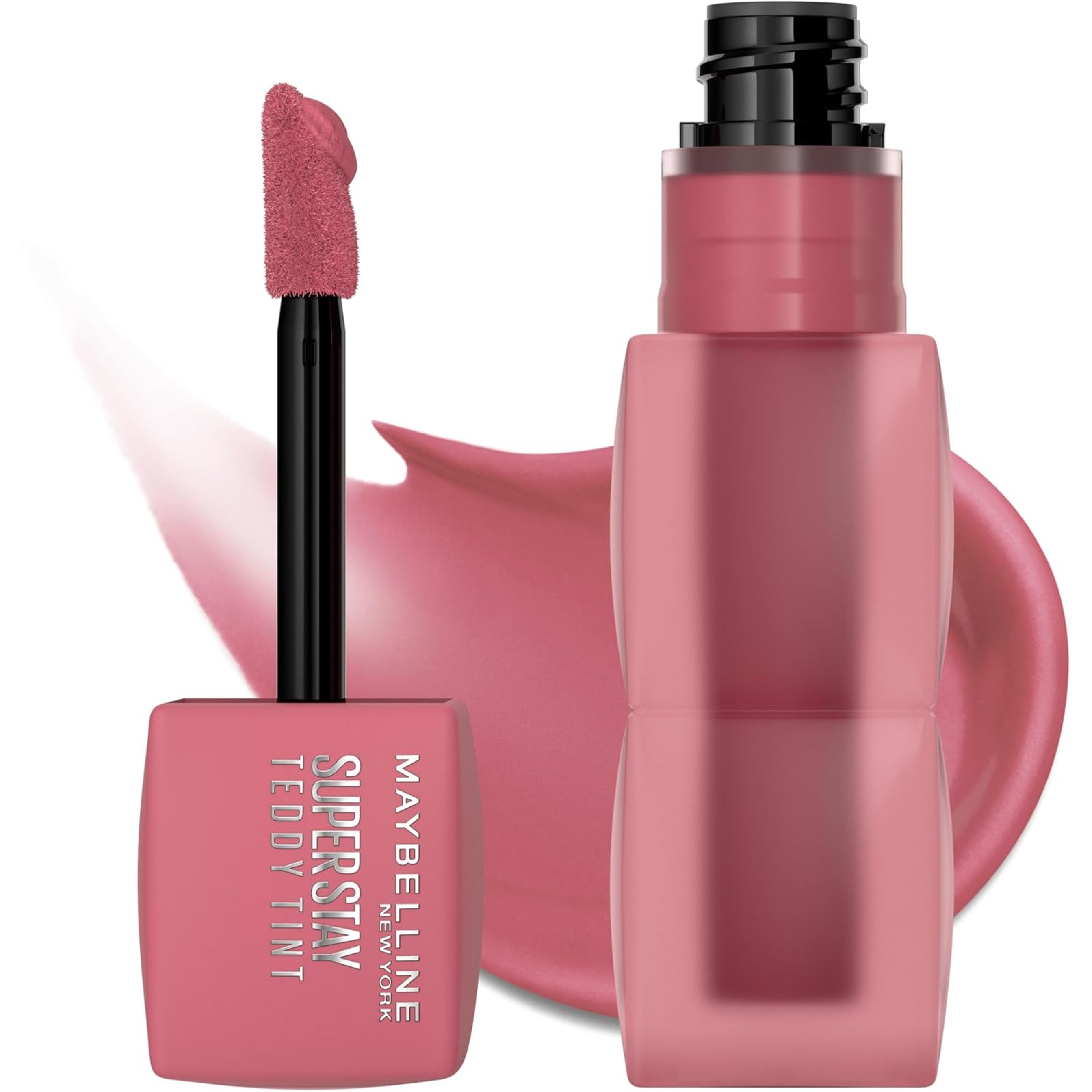 Maybelline Super Stay Teddy Tint, Kneehigh, 0.17 fl.oz - Long-Lasting Matte Lip Tint for Up to 12HR Wear 8