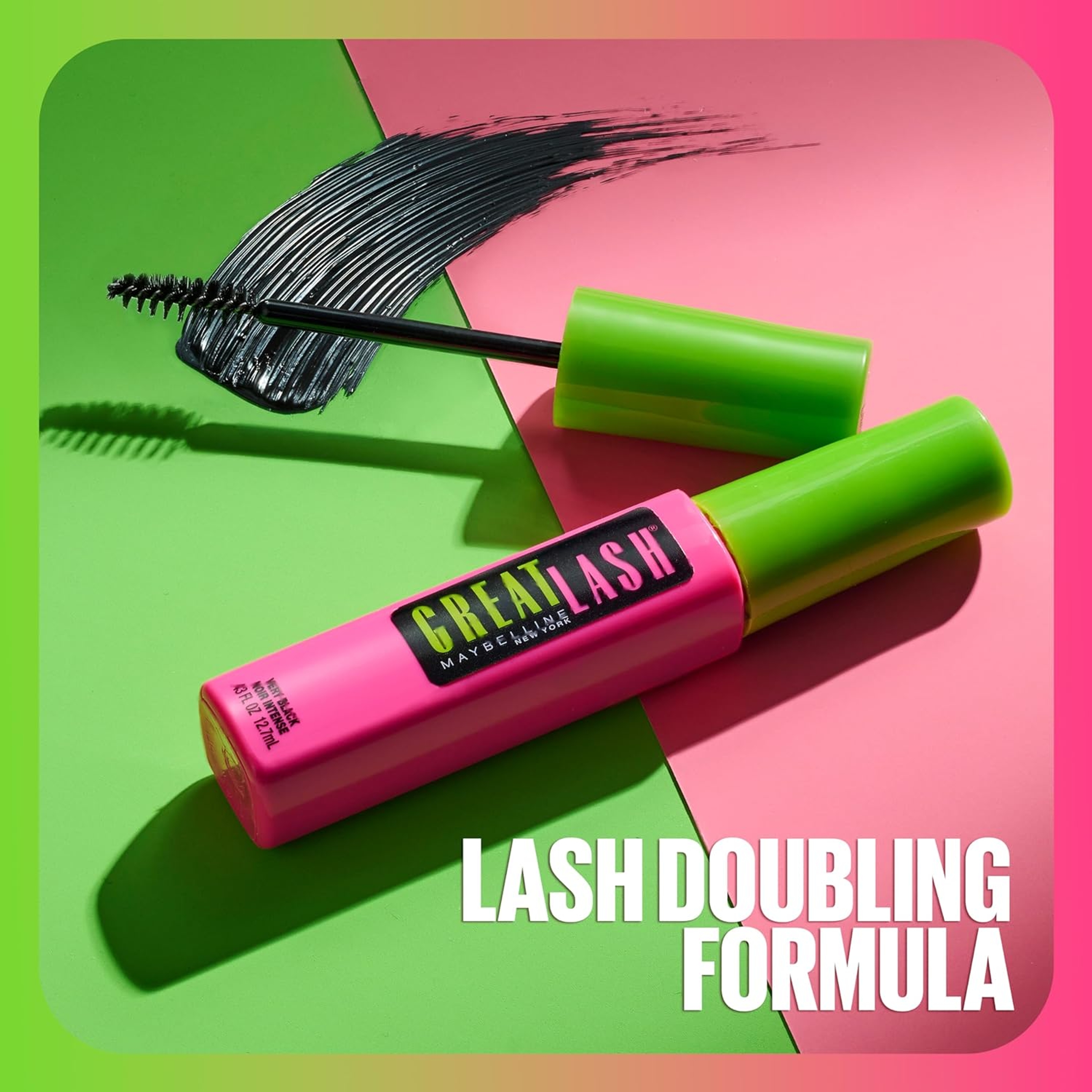 Maybelline Great Lash Clear Mascara - Lash & Eyebrow Conditioning Formula for a Natural Eye Makeup Look 0.44 fl.oz 5