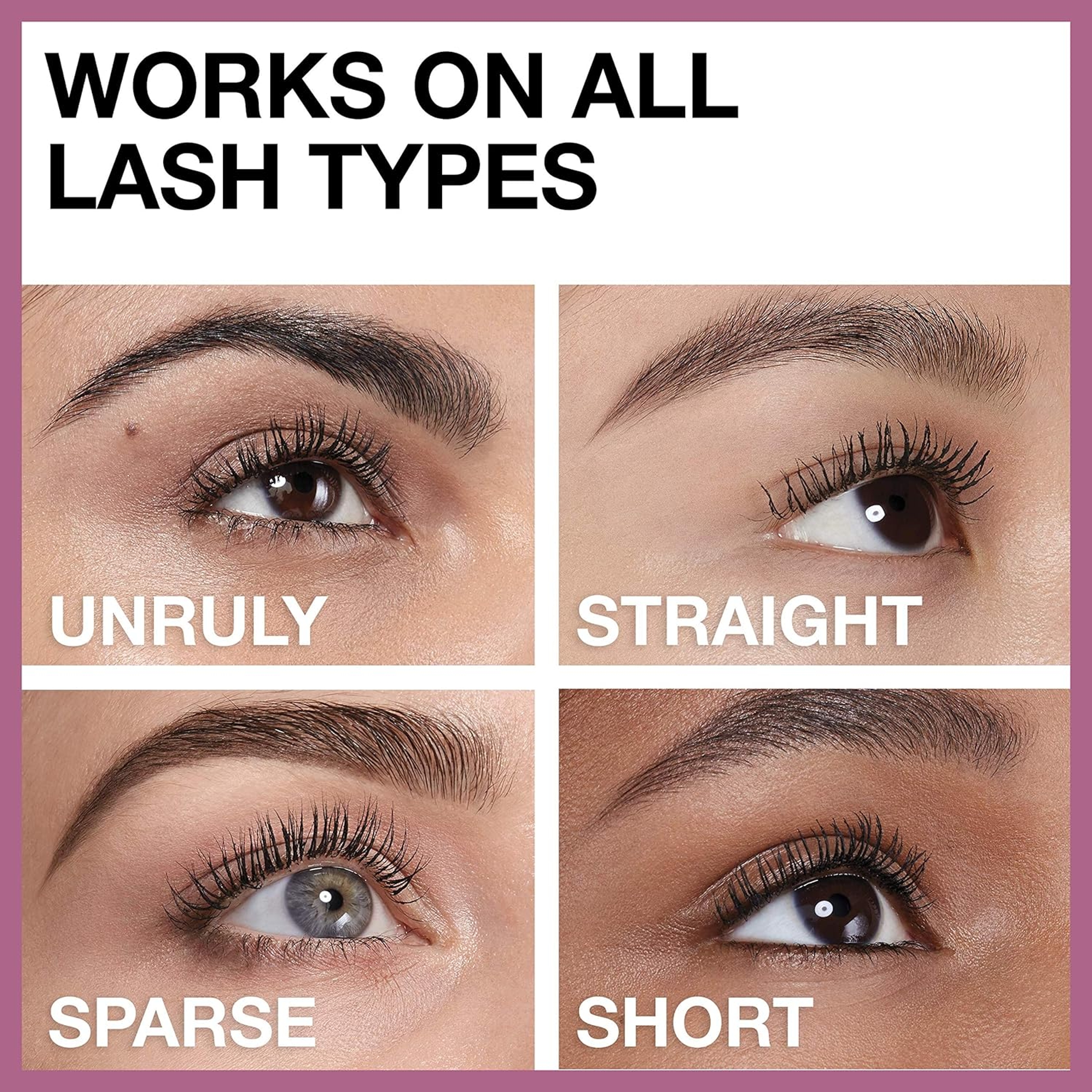 Maybelline Lash Sensational Waterproof Mascara, Very Black, 0.3 fl.oz - Lengthening & Volumizing Full Fan Effect 6