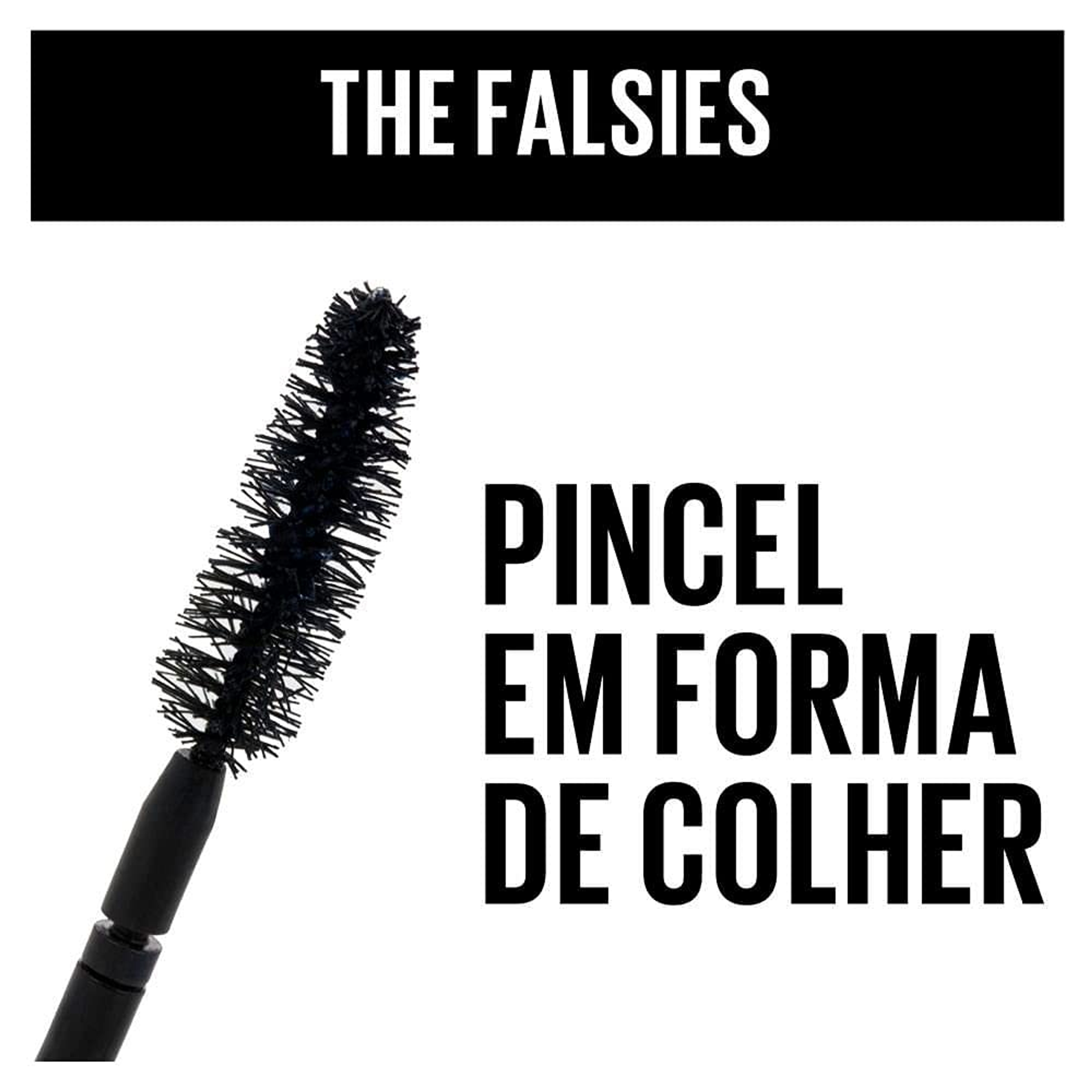 Maybelline Volum’ Express The Falsies Washable Mascara, Very Black, 1 Count - Volumizing & Separating Fiber Mascara 3