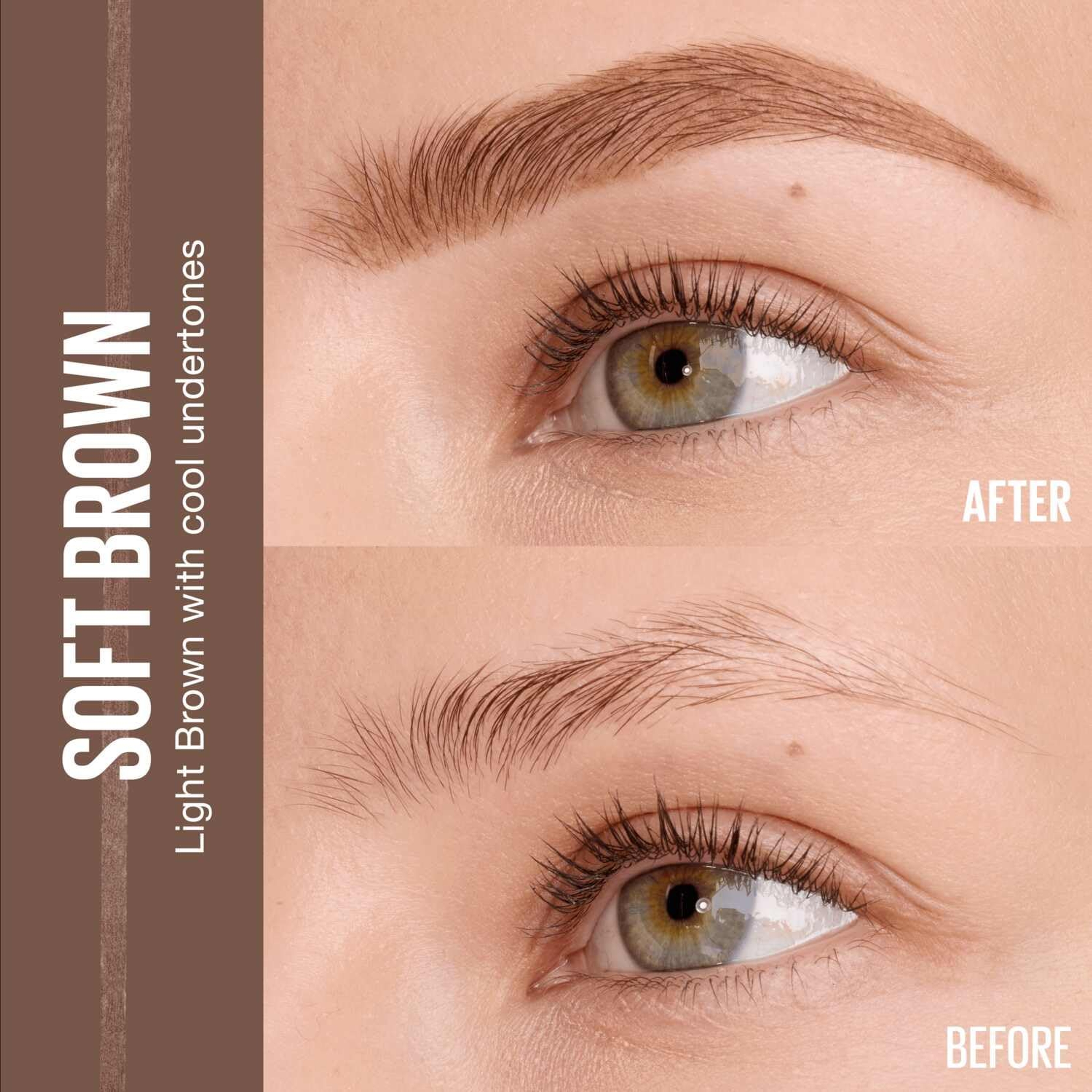 Maybelline Brow Ultra Slim Micro-Definer Pencil - Brow Pencil for Defined Eyebrows - Soft Brown 3