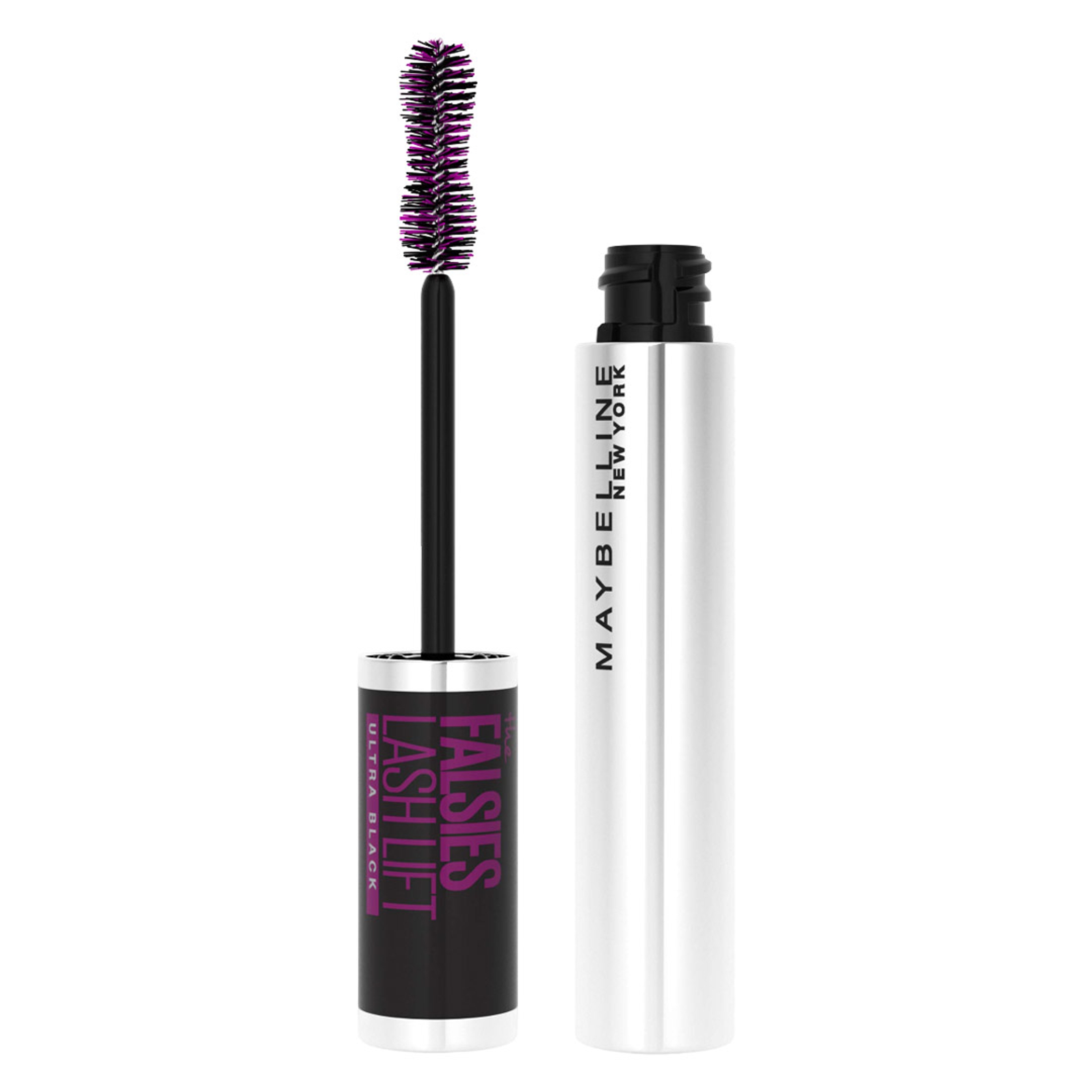 Maybelline The Falsies Lash Lift Washable Mascara, Ultra Black, 1 Count - Dramatic Volume, Long & Lifted Lashes 1