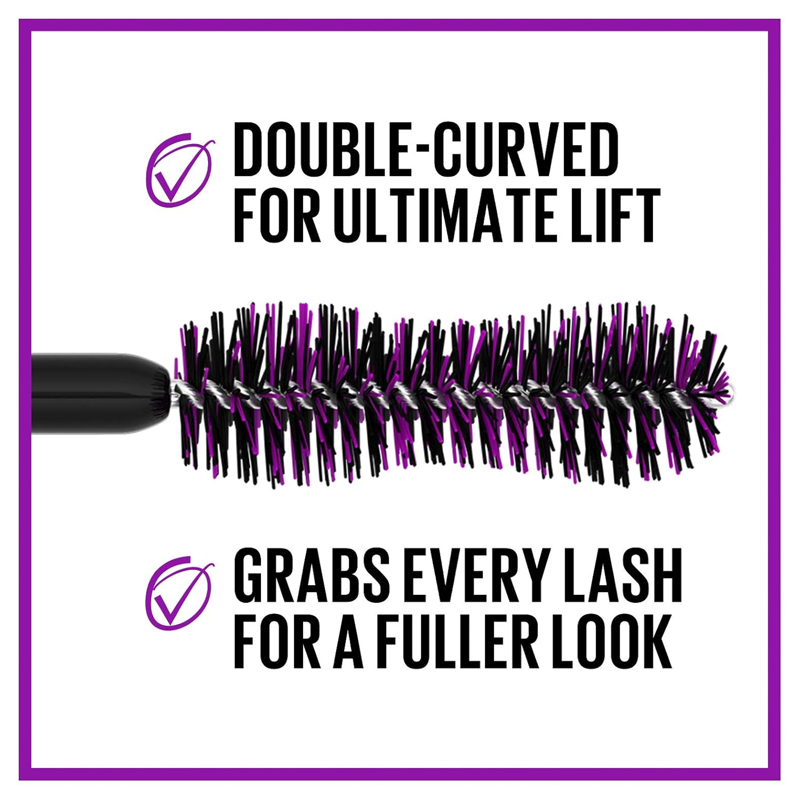 Maybelline The Falsies Lash Lift Washable Mascara, Ultra Black, 1 Count - Dramatic Volume, Long & Lifted Lashes 6