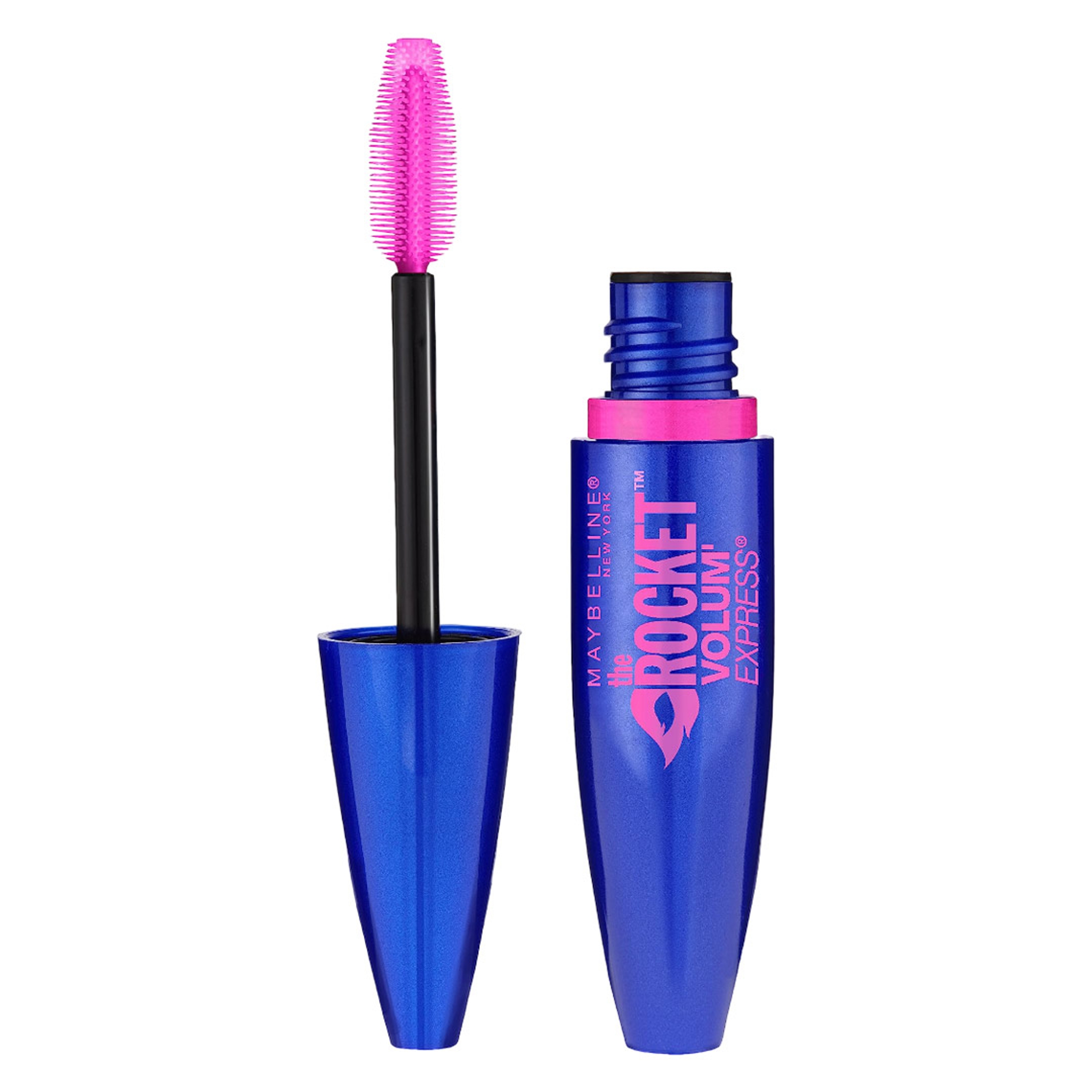 Maybelline Volum' Express The Rocket Washable Mascara, Blackest Black, 1 Count - Root-to-Tip Volume 1