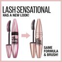 Maybelline Lash Sensational Washable Mascara, Brownish Black, 0.32 fl.oz - Lengthening & Volumizing Full Fan Effect 2