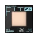 Maybelline Fit Me Matte + Poreless Powder Foundation, 100 Translucent, 0.29 oz - Pressed Powder & Setting Powder 1