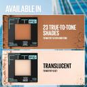 Maybelline Fit Me Matte + Poreless Powder Foundation - Pressed Powder & Setting Powder - 100 Translucent 0.29 oz 6