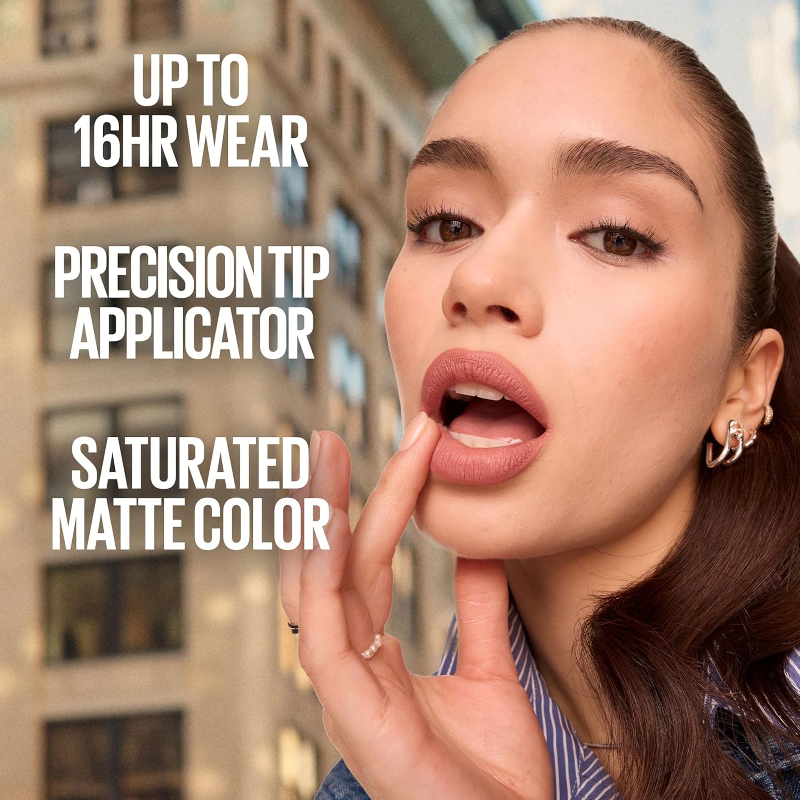 Maybelline Super Stay Matte Ink Liquid Lipstick, 20 Pioneer, 0.17 fl.oz - Long-Lasting, High-Impact Color 4