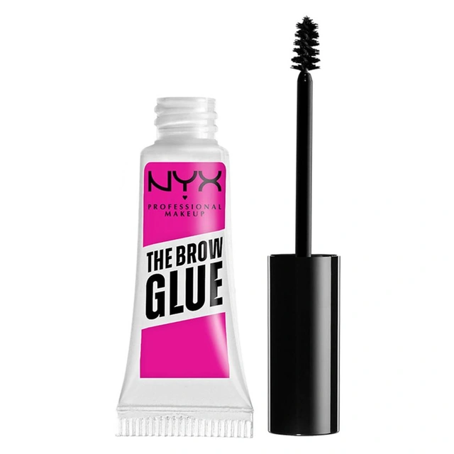 NYX Professional Makeup The Brow Glue, Clear, 0.17 oz - Extreme Hold Eyebrow Gel