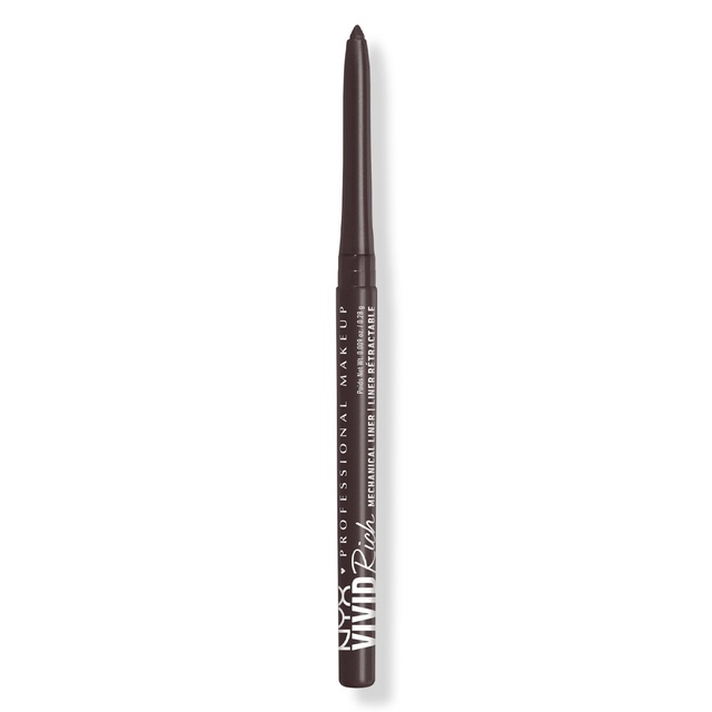 NYX Professional Makeup Vivid Rich Mechanical Eye Pencil, 15 Smokin Topaz, 1 Count - Creamy Retractable Eyeliner