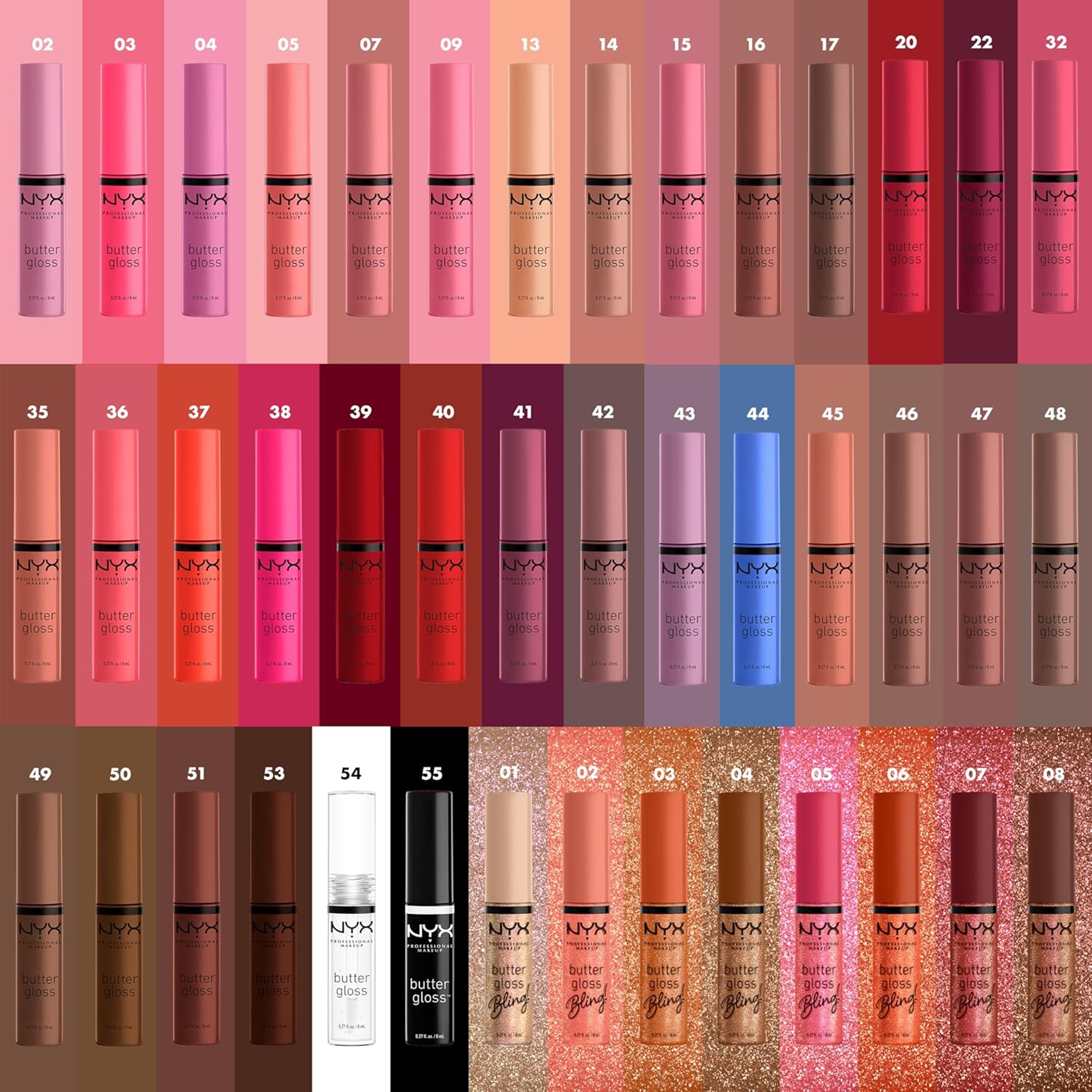 NYX Professional Makeup Butter Gloss Lip Gloss, Tiramisu, 0.27 fl.oz - Non-Sticky & Shiny Vegan Lip Makeup 5