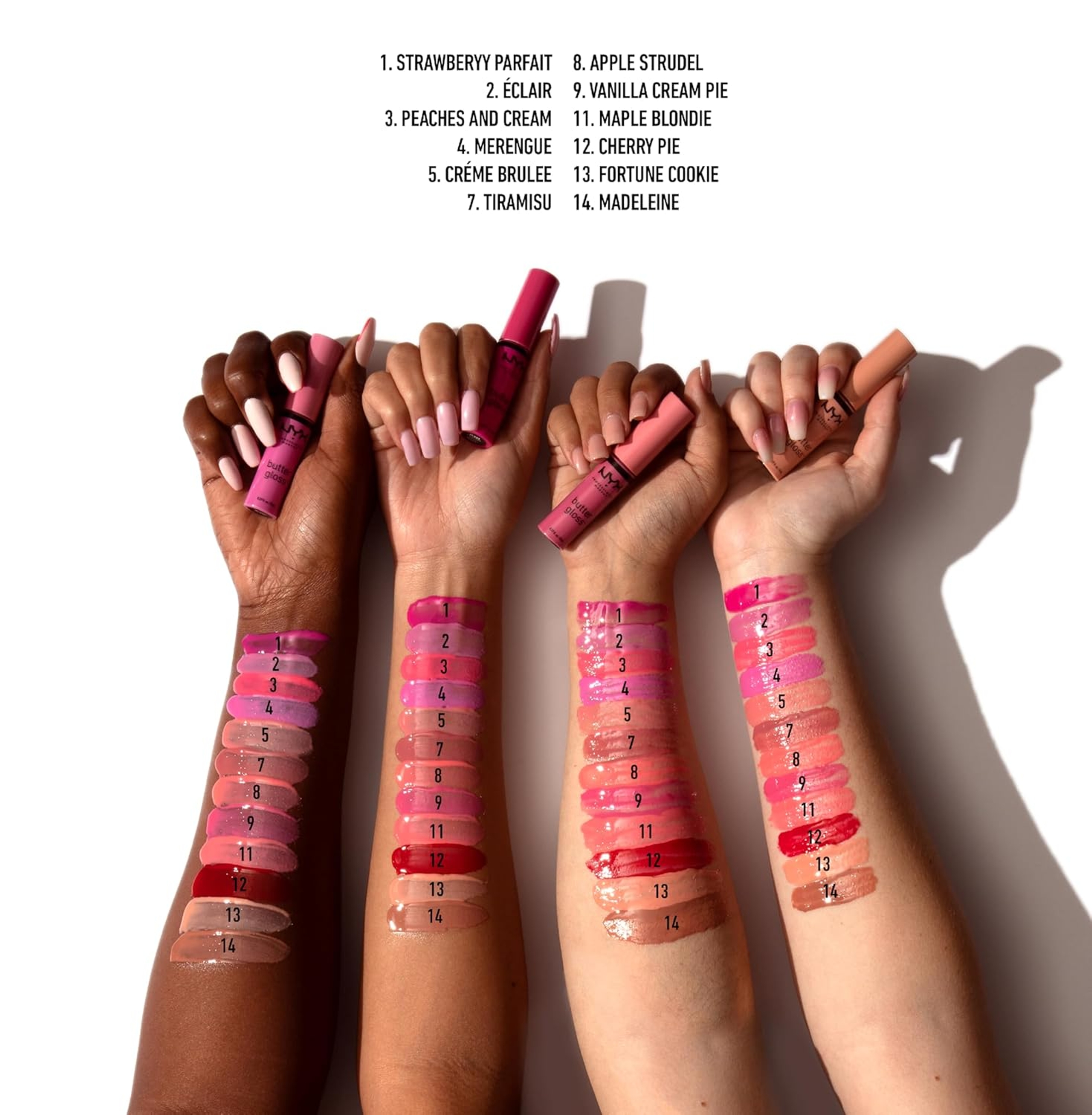NYX Professional Makeup Butter Gloss Lip Gloss, Tiramisu, 0.27 fl.oz - Non-Sticky & Shiny Vegan Lip Makeup 6
