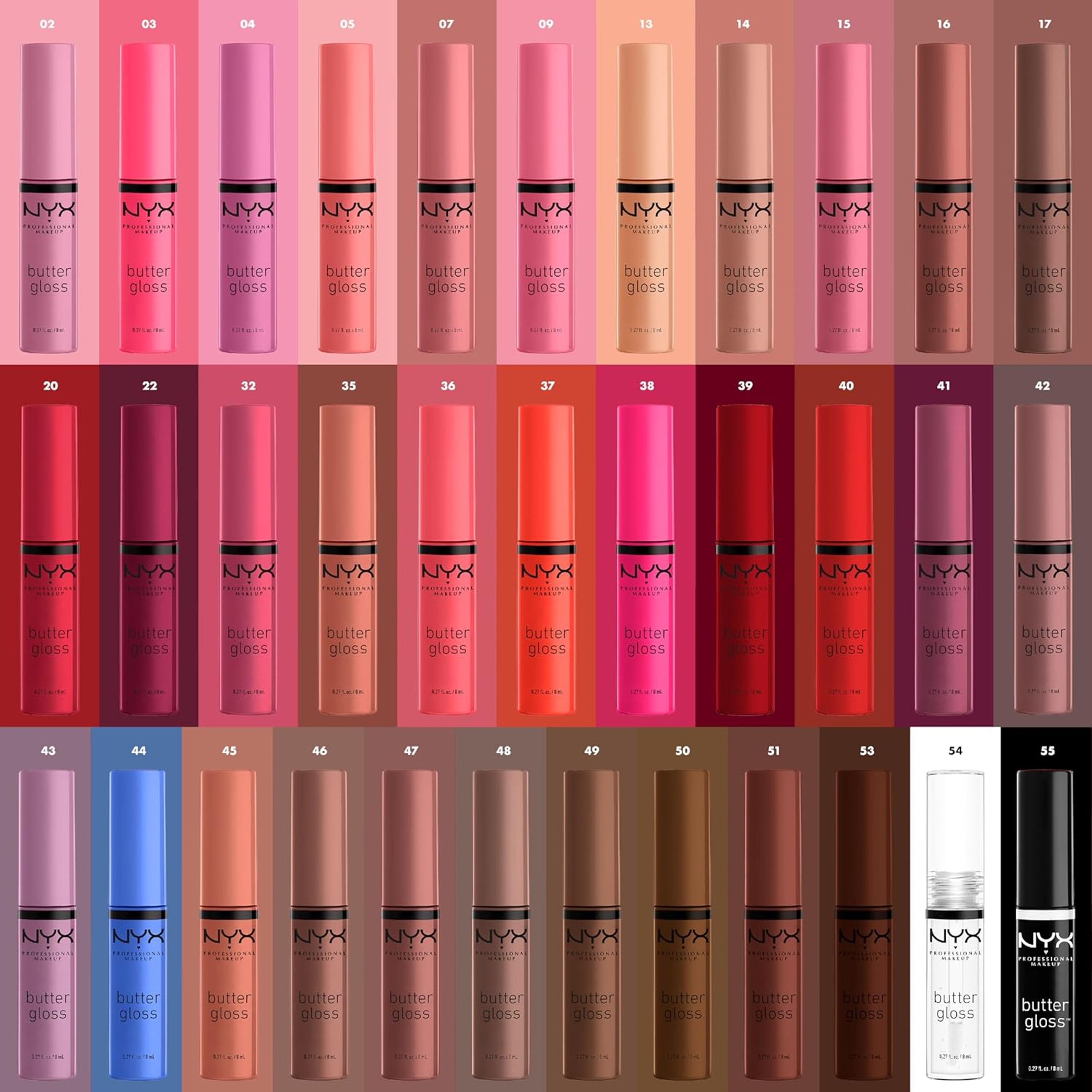 NYX Professional Makeup Butter Gloss Lip Gloss, Fortune Cookie, 0.27 fl.oz - Non-Sticky & Shiny Vegan Lip Makeup 5
