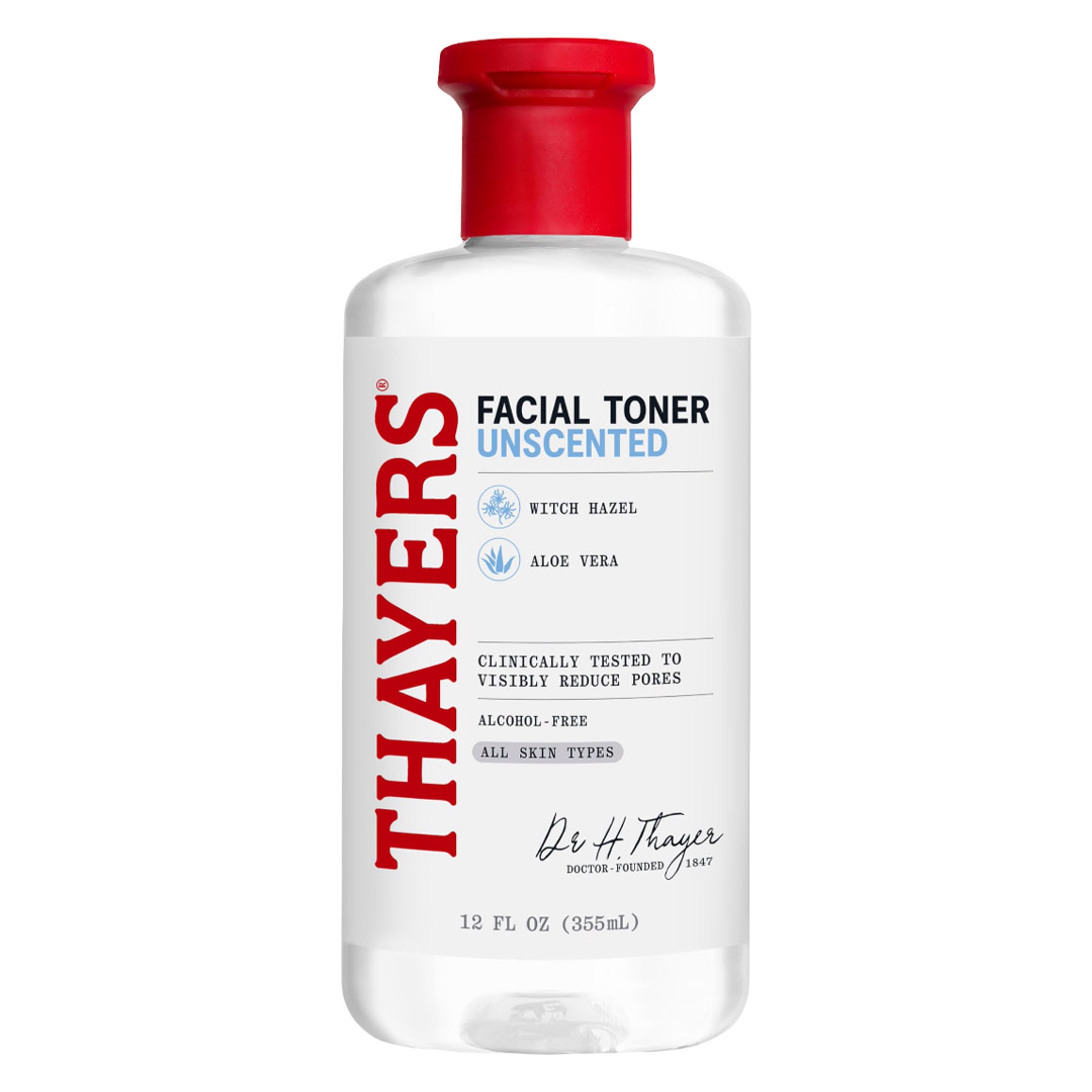 Thayers Unscented Facial Toner 12 fl.oz - Alcohol-Free, Hydrating & Soothing with Witch Hazel & Aloe Vera 1