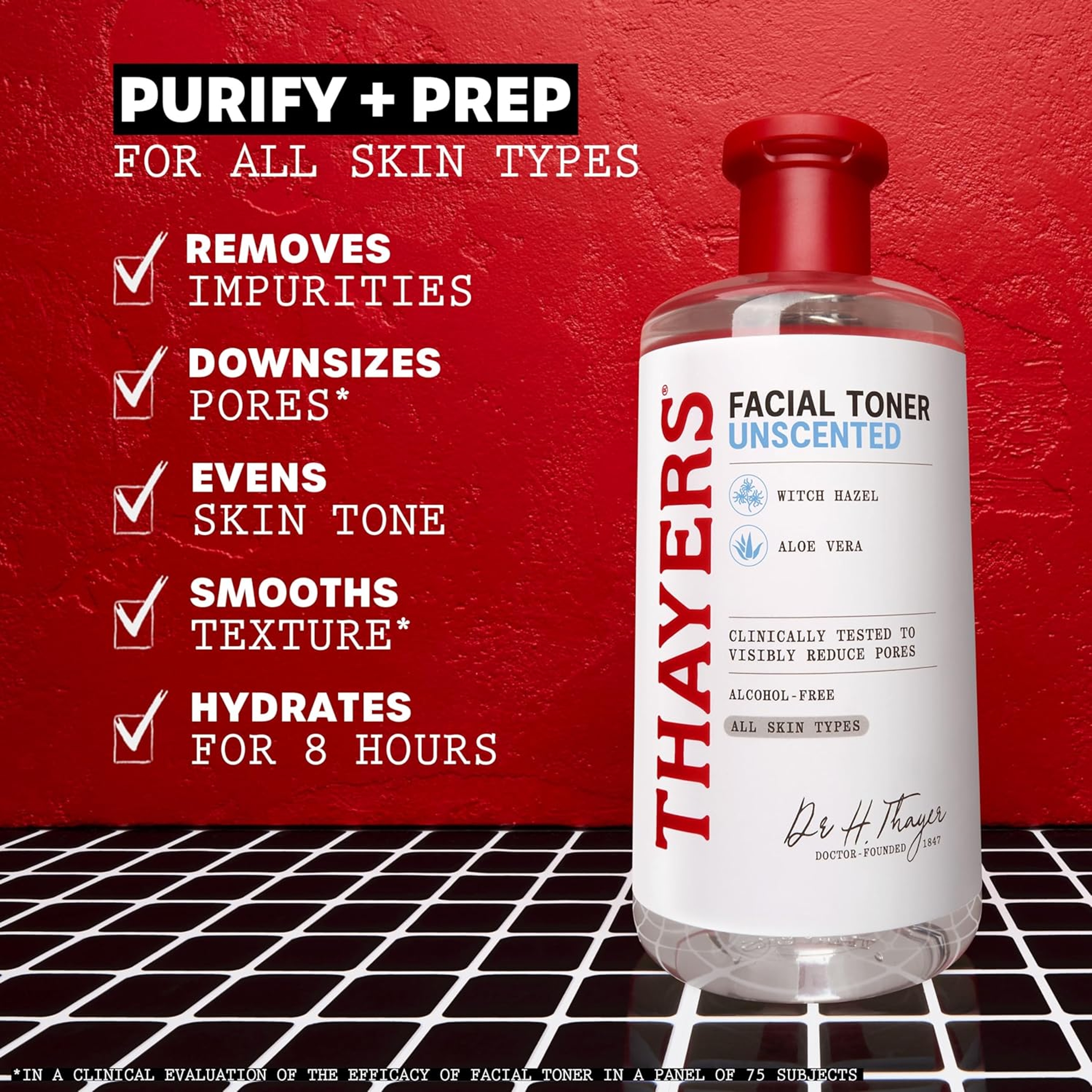 Thayers Unscented Facial Toner 12 fl.oz - Alcohol-Free, Hydrating & Soothing with Witch Hazel & Aloe Vera 3