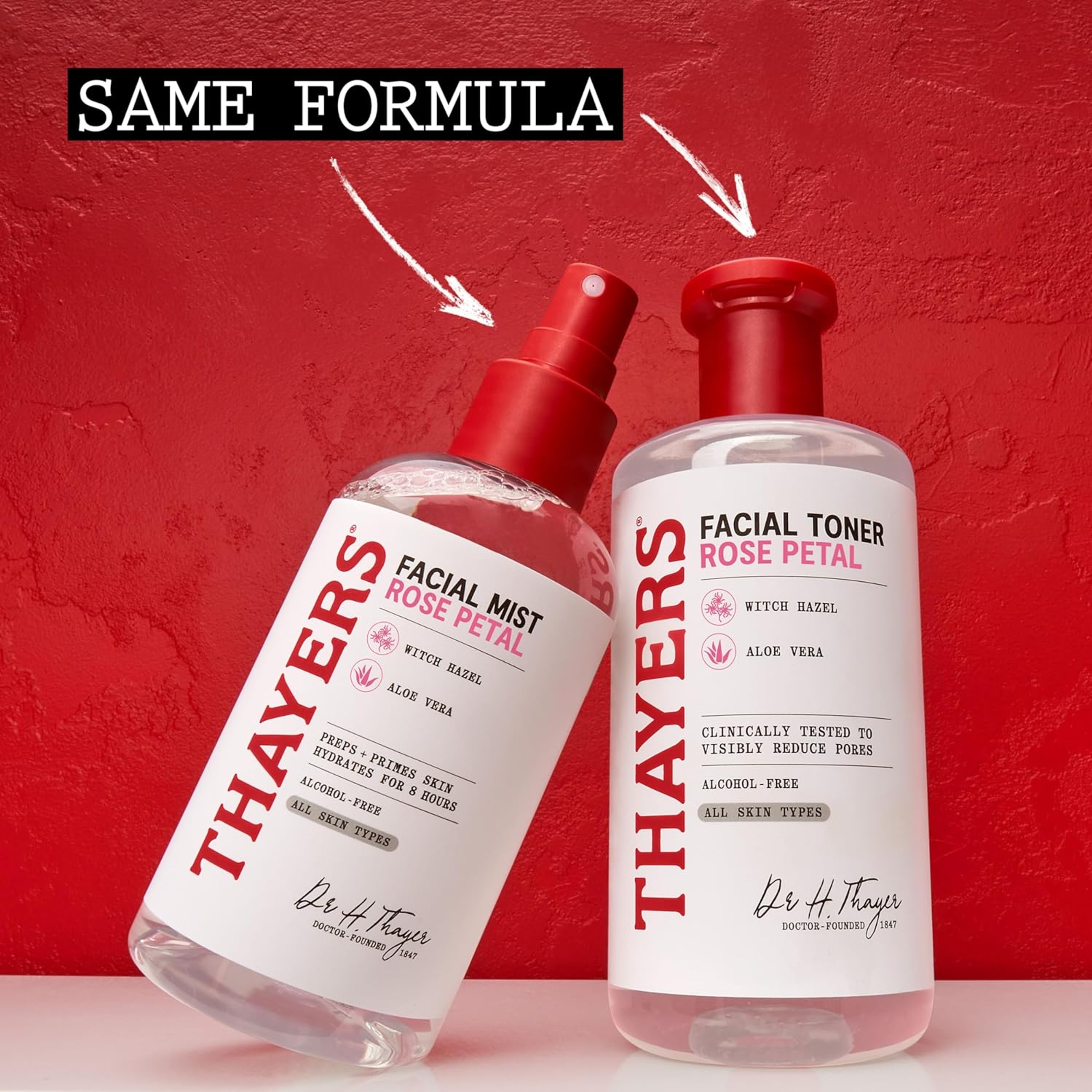 Thayers Rose Petal Facial Toner Mist 8 fl.oz - Alcohol-Free, Soothing & Hydrating with Witch Hazel & Aloe Vera 6