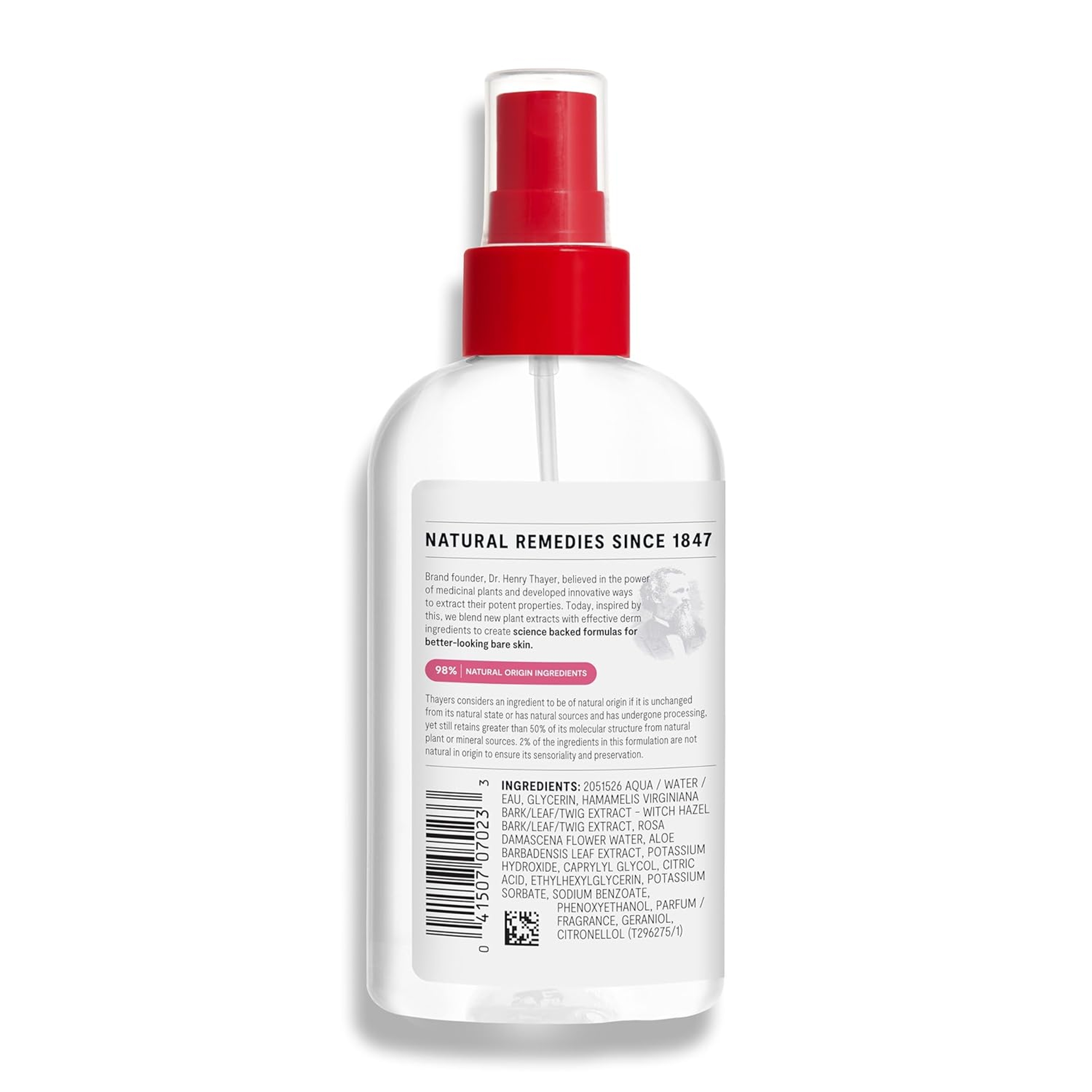 Thayers Rose Petal Facial Toner Mist 8 fl.oz - Alcohol-Free, Soothing & Hydrating with Witch Hazel & Aloe Vera 9