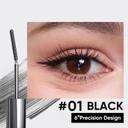Judydoll 3D Curling Iron Mascara, 01 Black, 0.07 oz - 6° Precision Design Tubing Mascara with Ultra-Fine Metal Wand 2