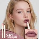 Judydoll Cushion Matte Lock Lip Cream, G204 Taro Haze, 1 Count - Hydrating Matte Lipstick for a Lip-Blurring Effect 3