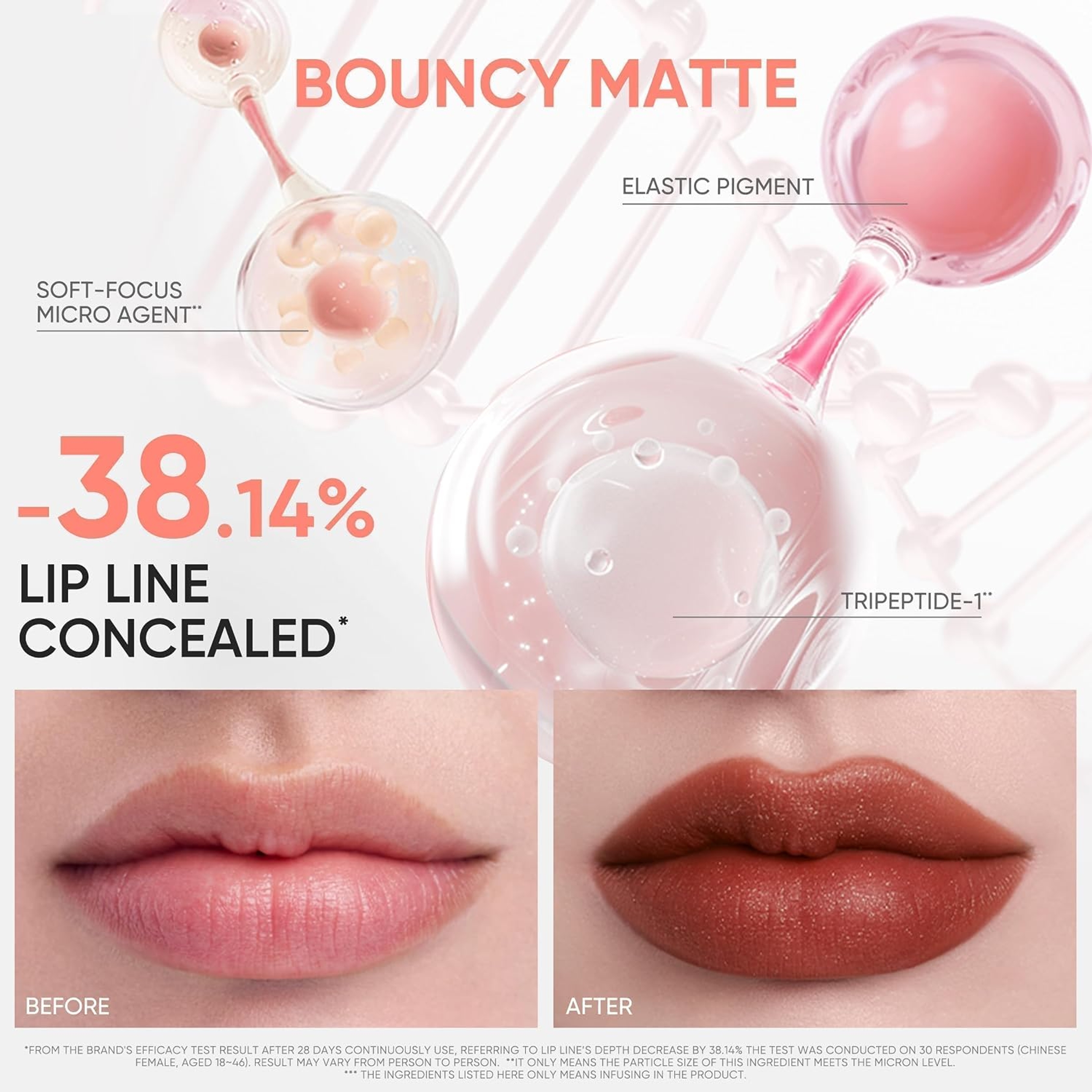 Judydoll Cushion Matte Lock Lip Cream, G204 Taro Haze, 1 Count - Hydrating Matte Lipstick for a Lip-Blurring Effect 5