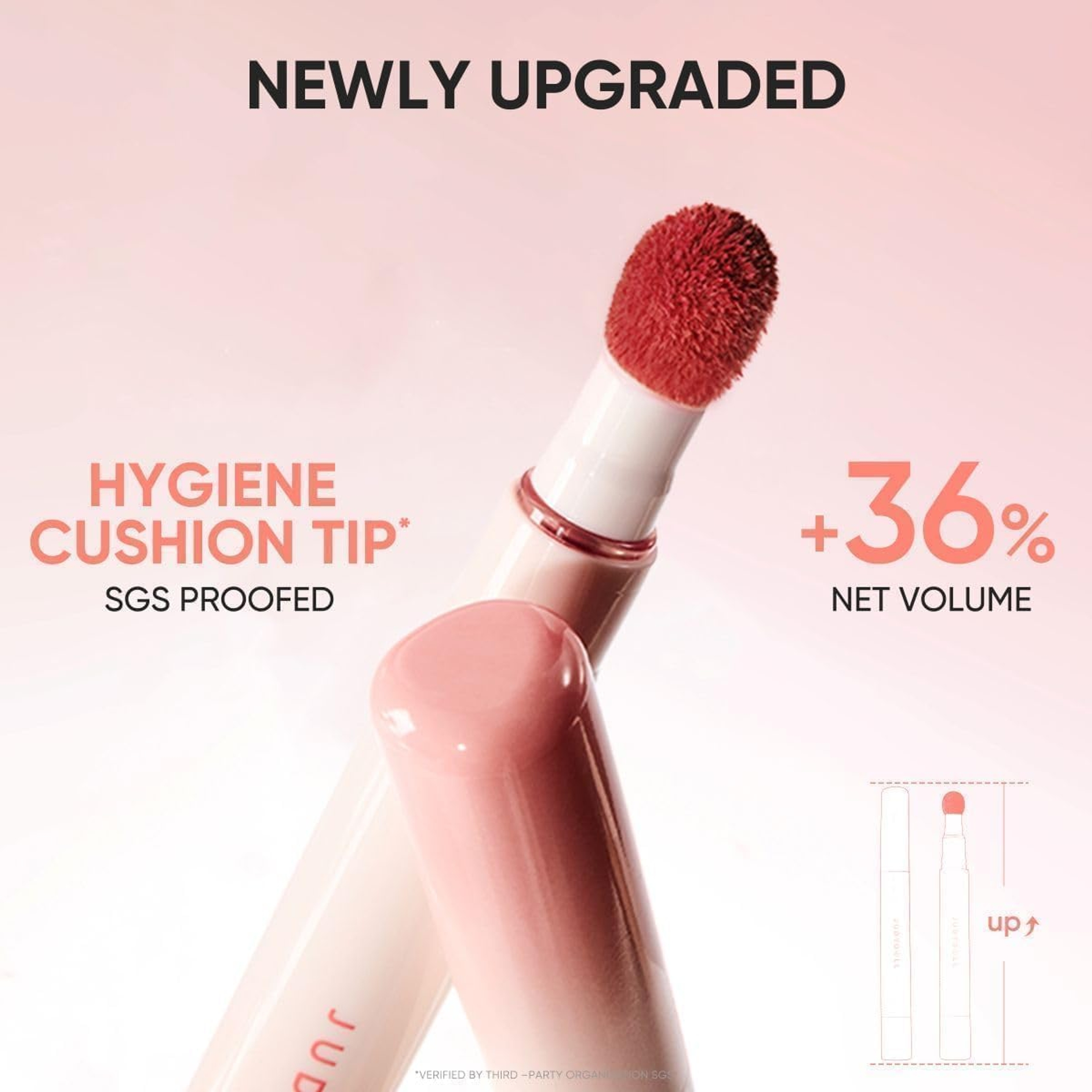 Judydoll Cushion Matte Lock Lip Cream, G204 Taro Haze, 1 Count - Hydrating Matte Lipstick for a Lip-Blurring Effect 6