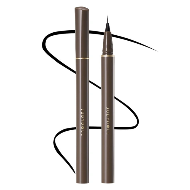 Judydoll Ultra-Fine Liquid Eyeliner, 01 Black, 1 Count - Precision Tip for Winged Liner, Quick-Drying, Waterproof