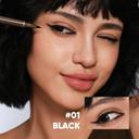 Judydoll Ultra-Fine Liquid Eyeliner, 01 Black, 1 Count - Precision Tip for Winged Liner, Quick-Drying, Waterproof 3